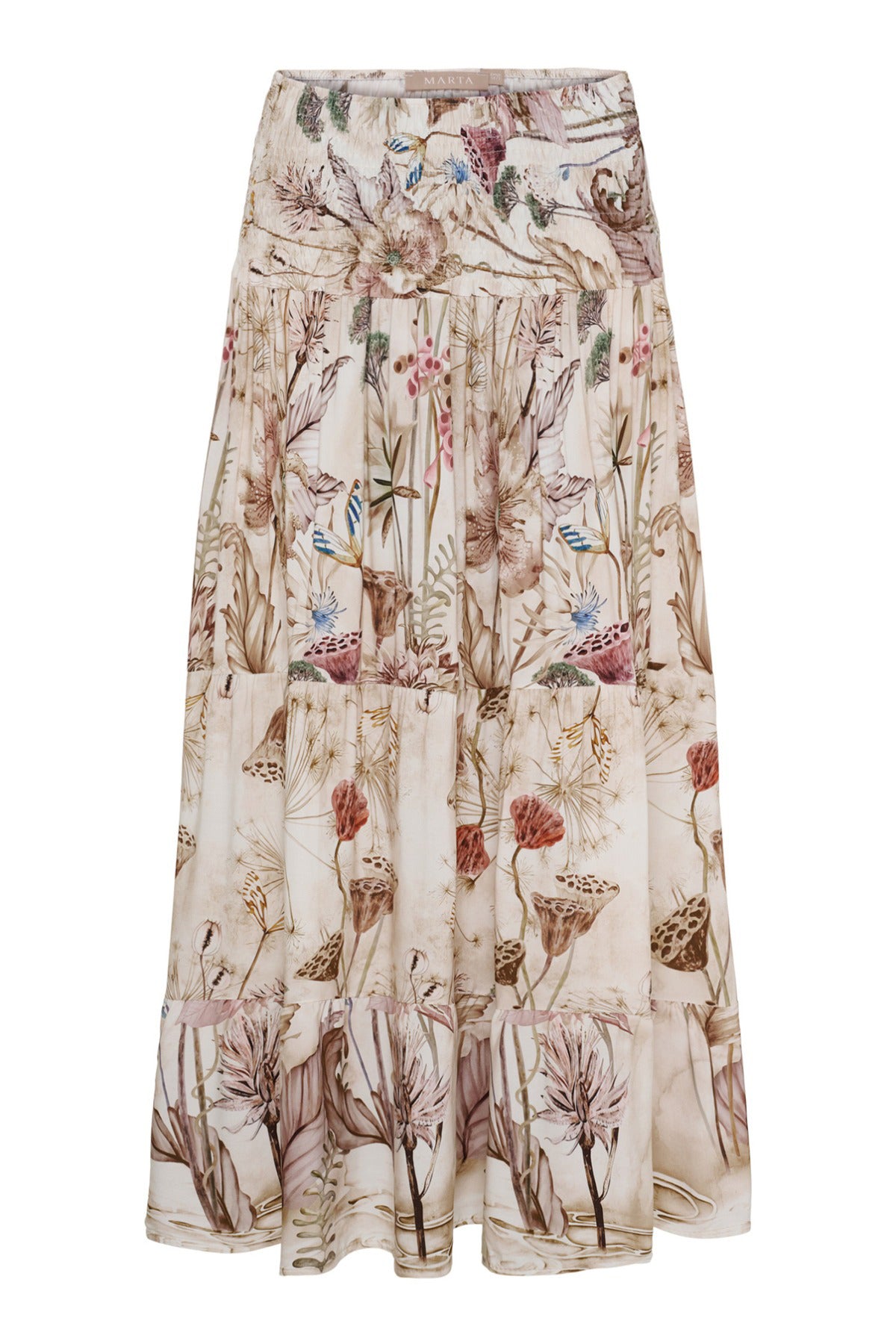 MdcPrincess - Lang nederdel med mønster