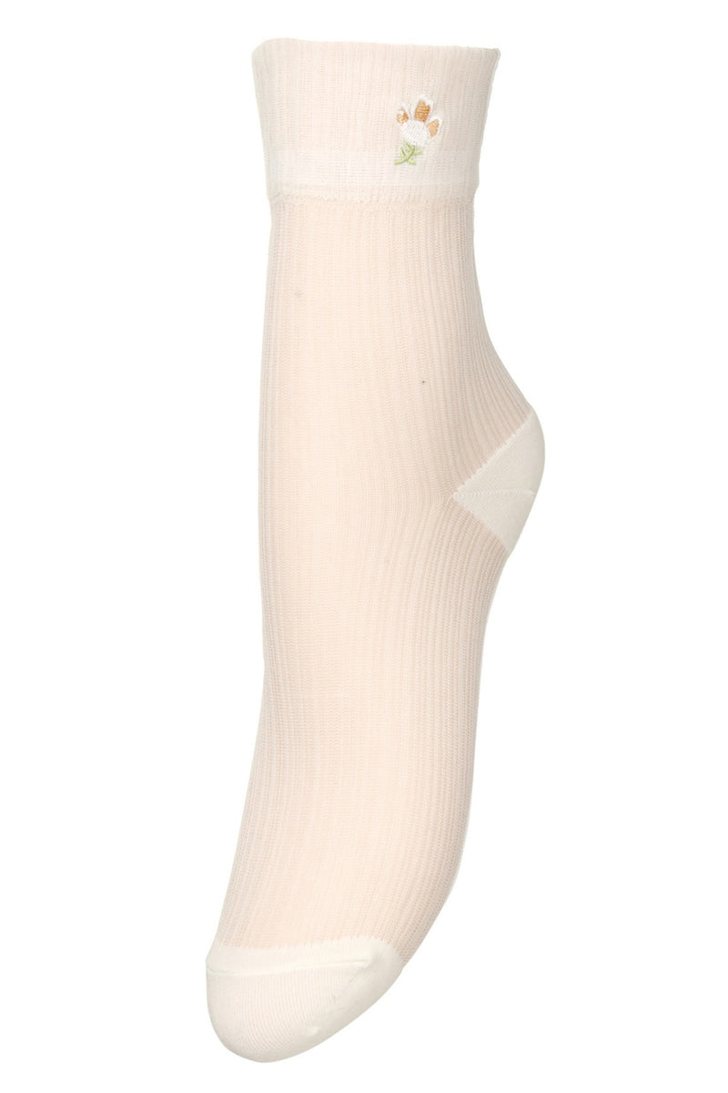 Becksöndergaard Floral Sheer Sock