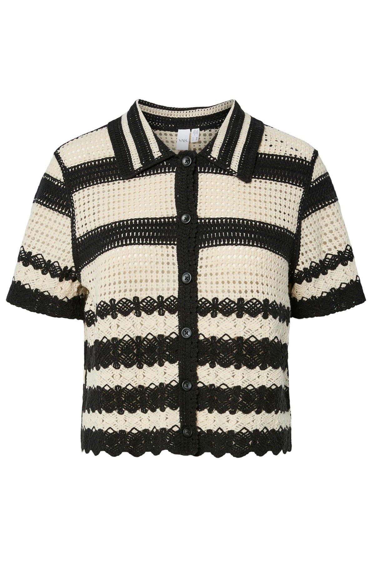 YAS YASCECILIA SS KNIT CARDIGAN