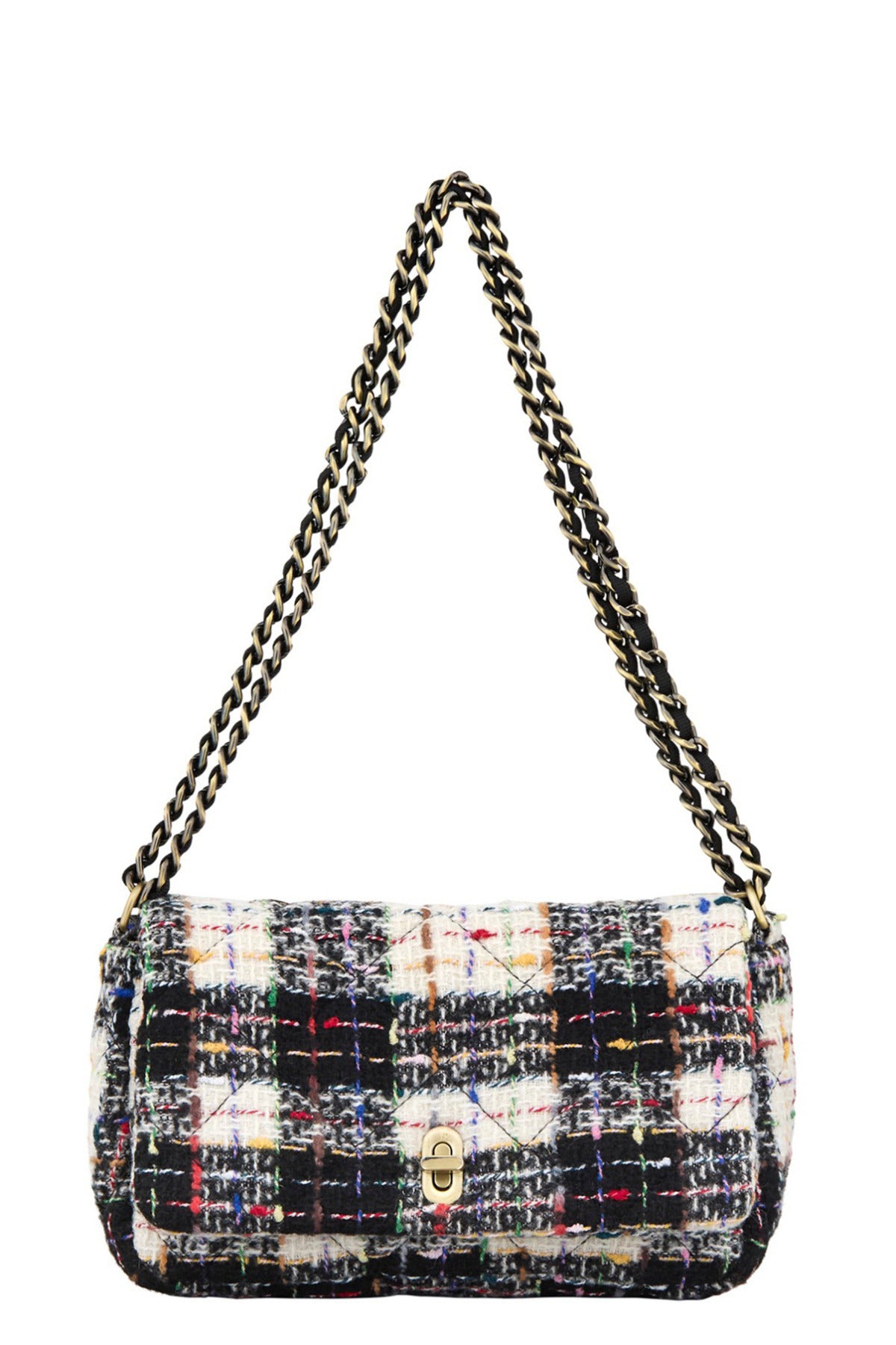 Becksöndergaard Boucle Checked Hollis Bag