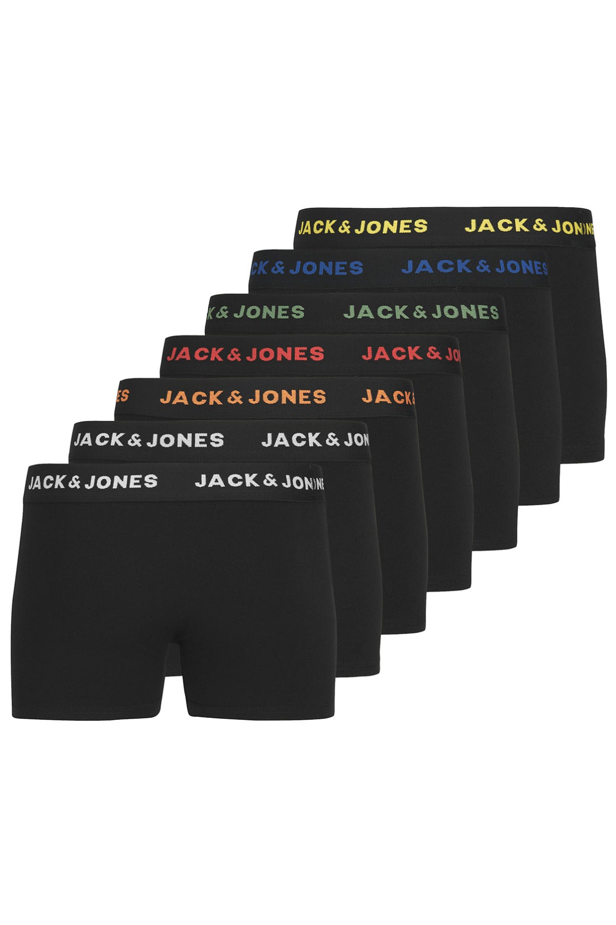Jack & Jones Junior JACBASIC TRUNKS 7 PACK NOOS JNR
