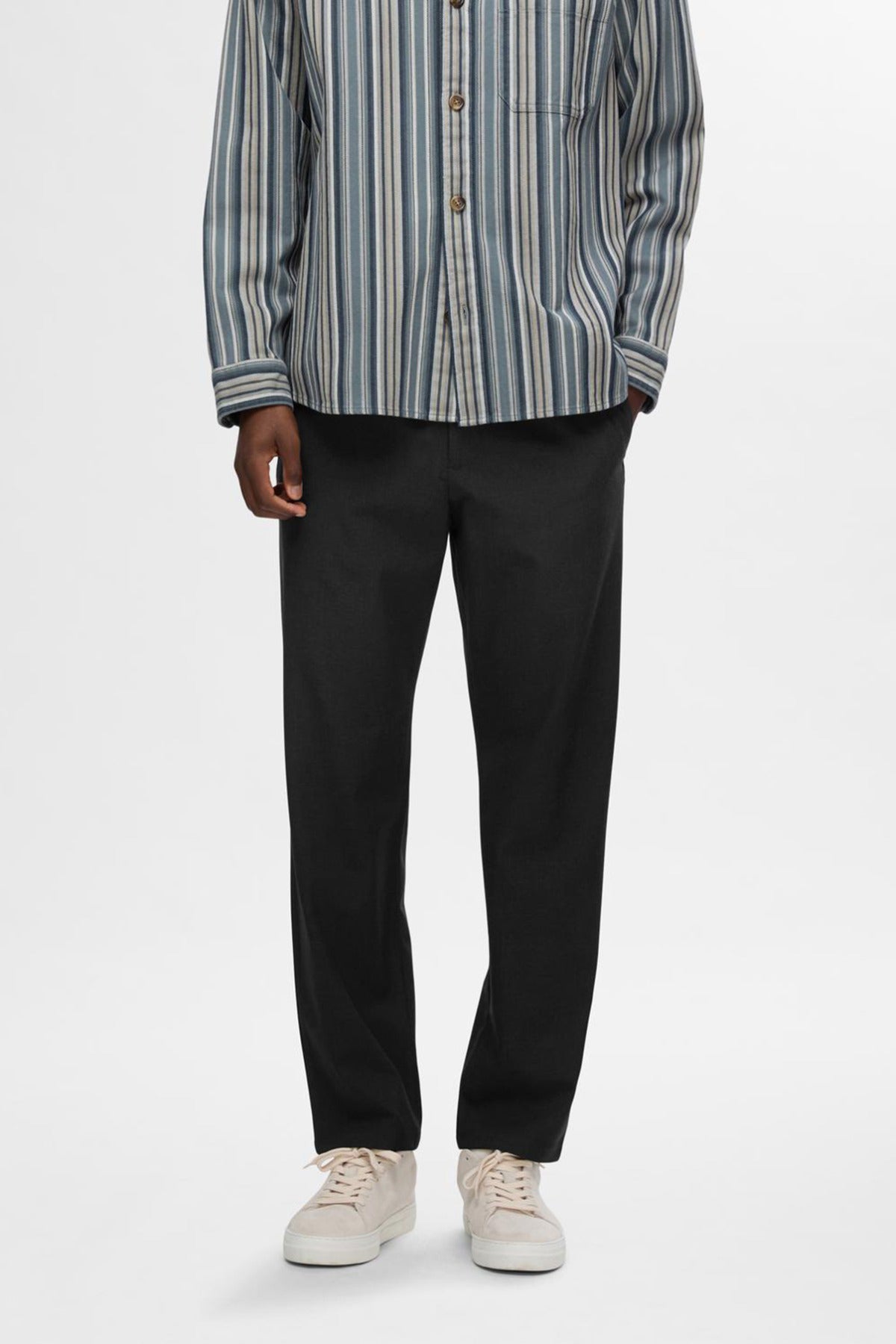 SELECTED HOMME STRAIGHT ROBERT STRING PANT NOOS