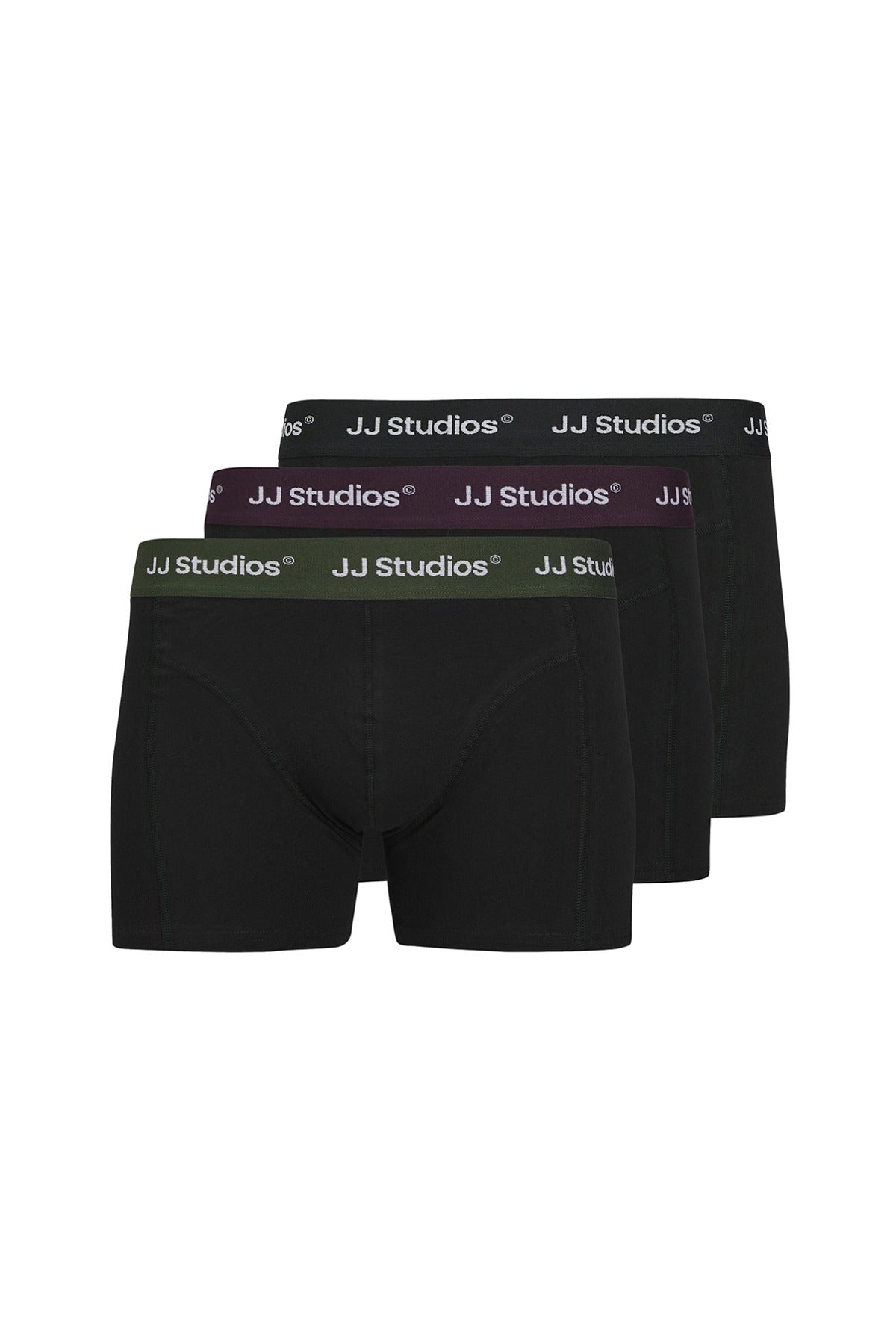 Jack & Jones Junior JACSOHO SOLID TRUNKS 3 PACK JNR SN