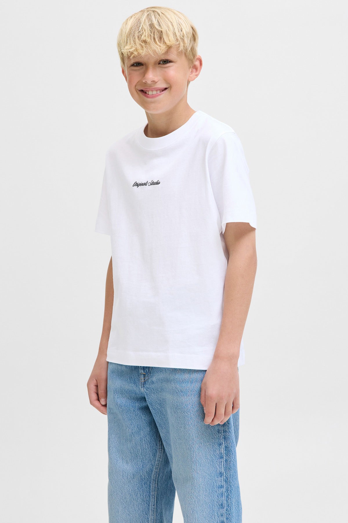 Jack & Jones Junior JORNORREBRO EMB TEE SS CN NOOS JNR