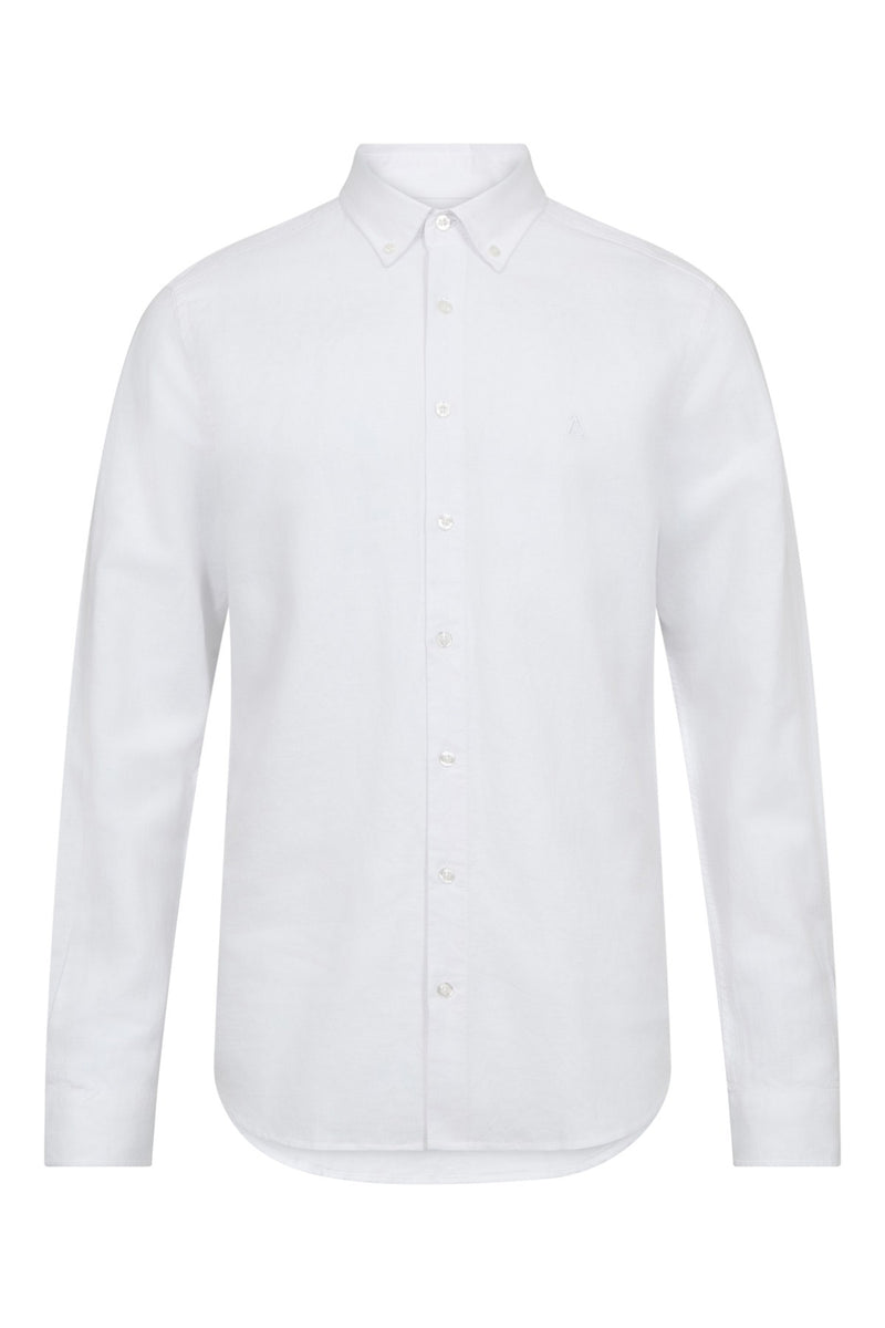 Miller LS - Langærmet hør skjorte