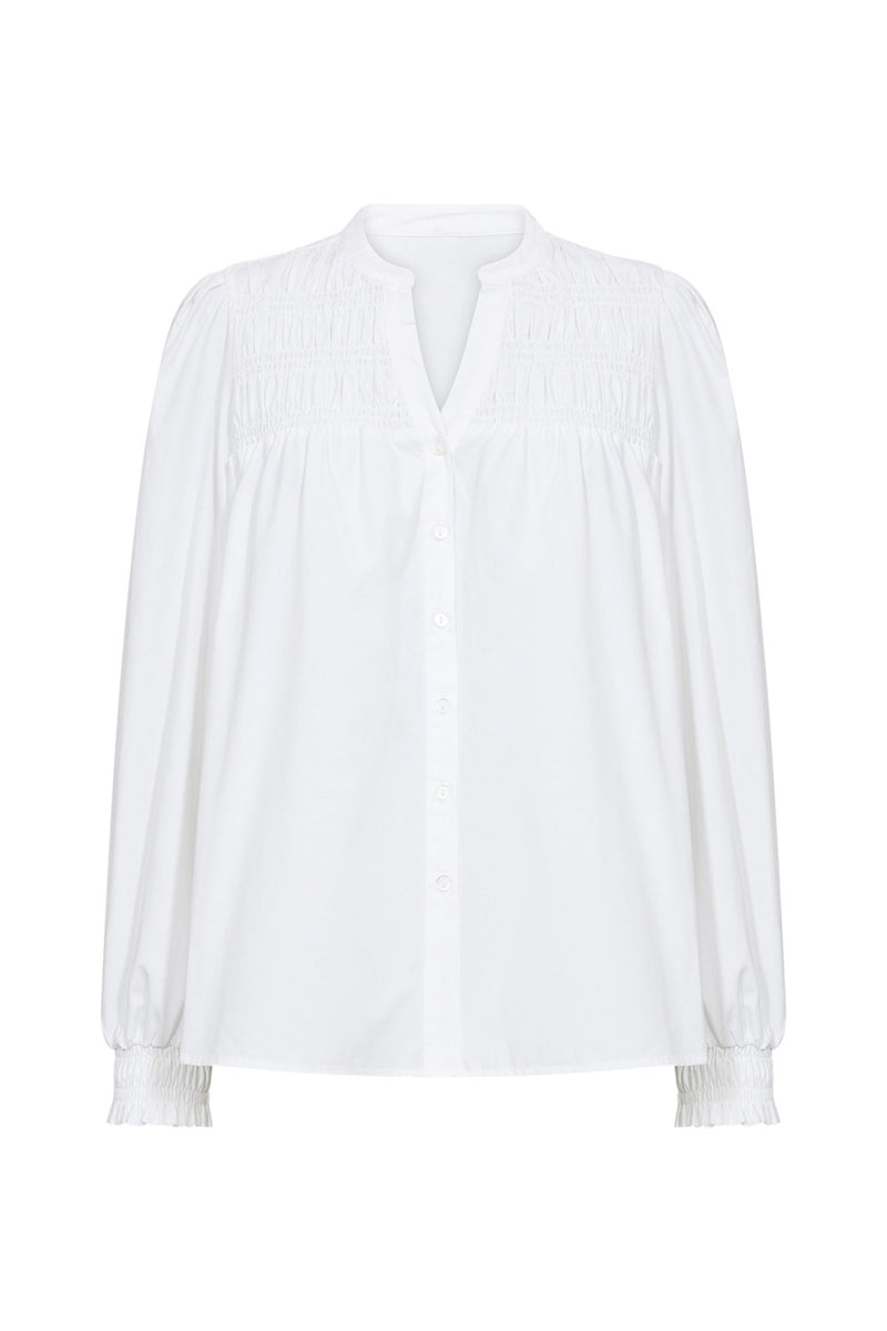 Nete - Skjorte med smockdetaljer