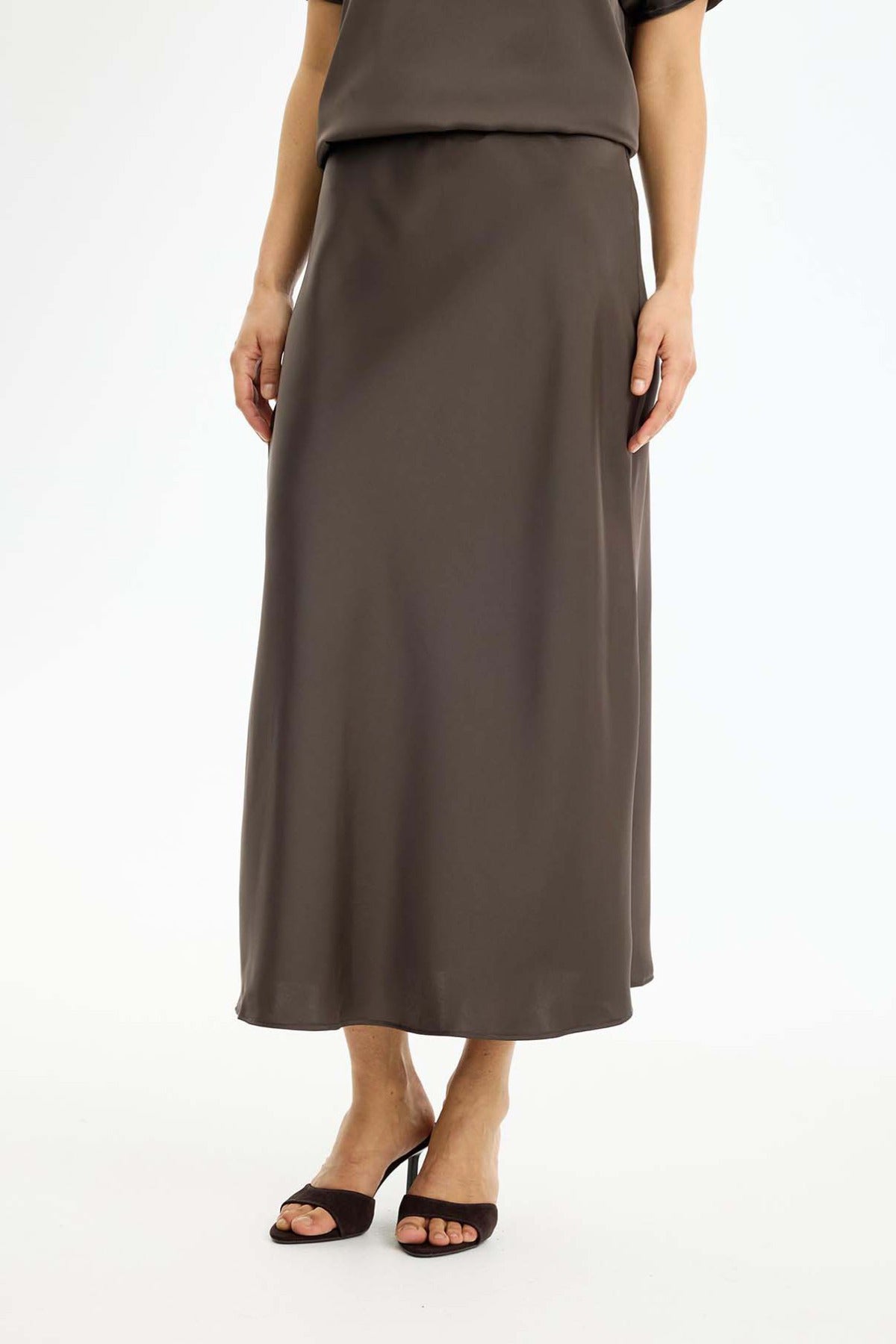 Alexandra - Lang elegant nederdel