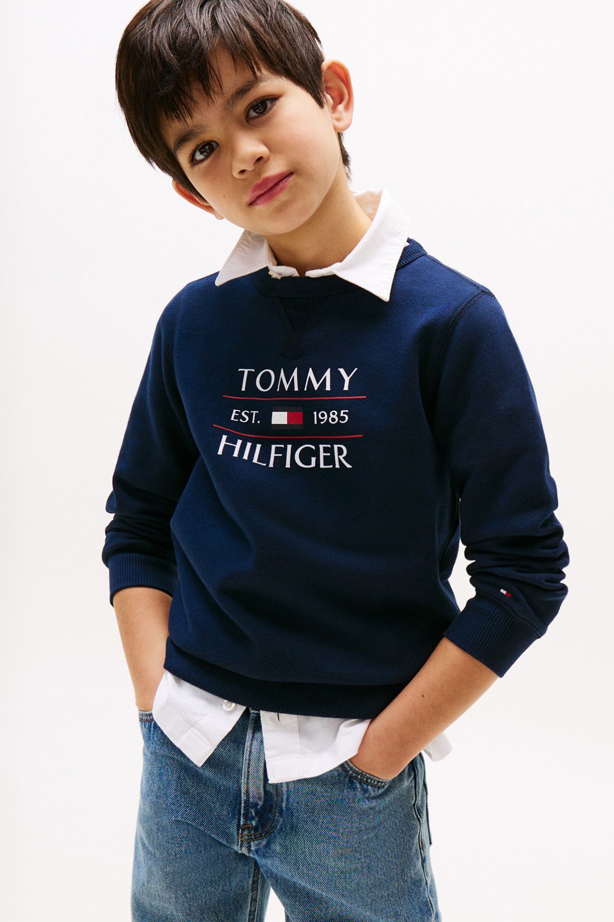 Tommy Hilfiger Boy TOMMY FLAG HILFIGER SWEATSHIRT