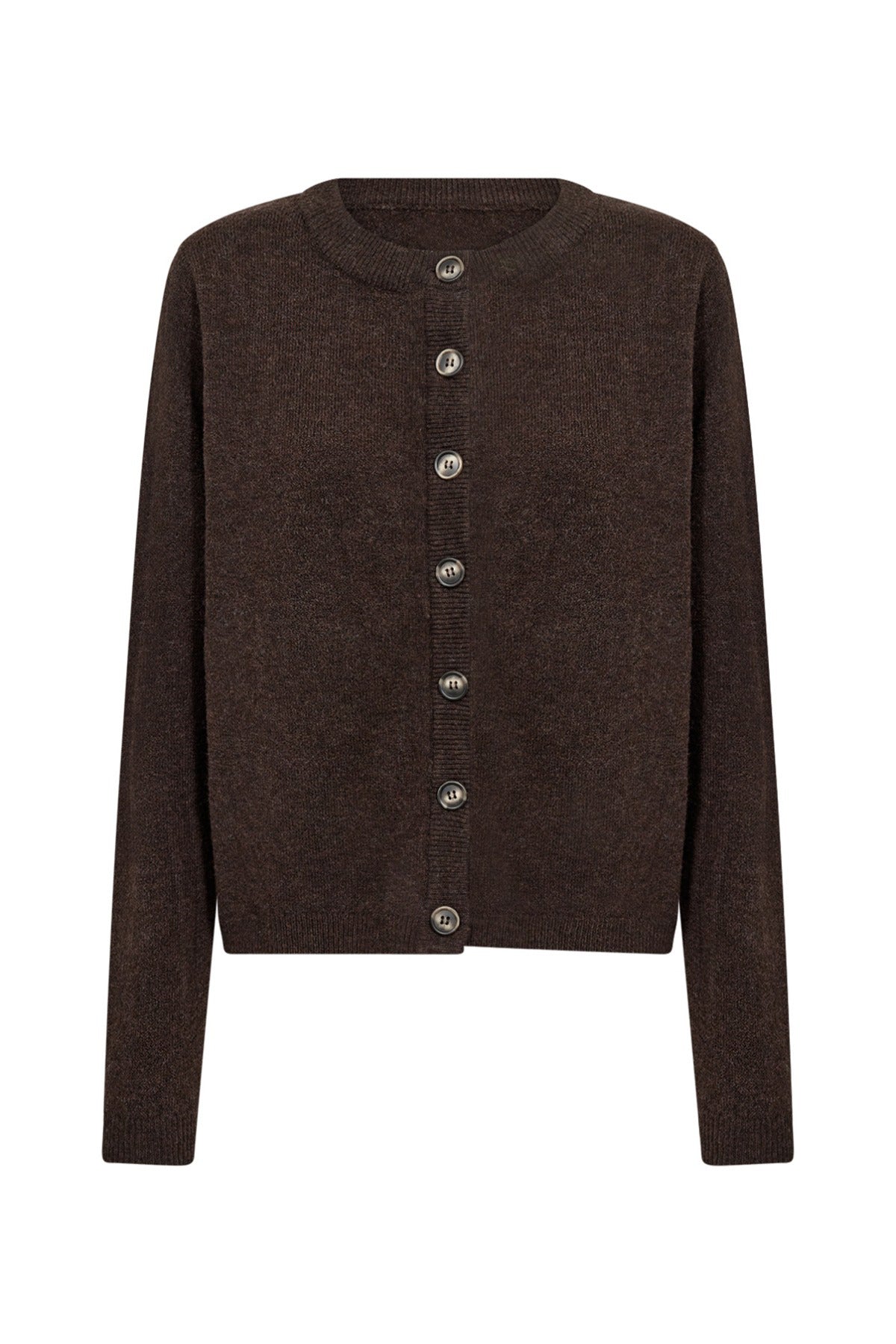 Ave - Strikcardigan med knapper