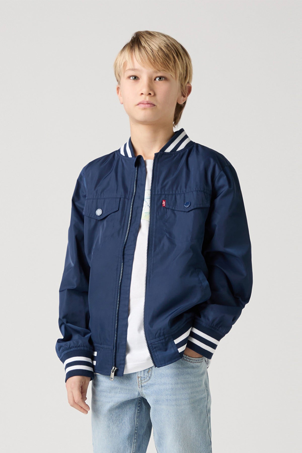 LEVIS BOY MESHED LINED BOMBER