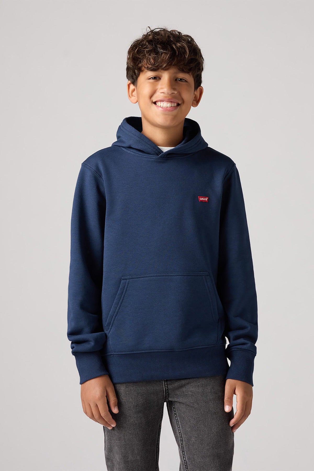 LEVIS BOY SWEATSHIRT BATWING CHESTHIT HOODIE