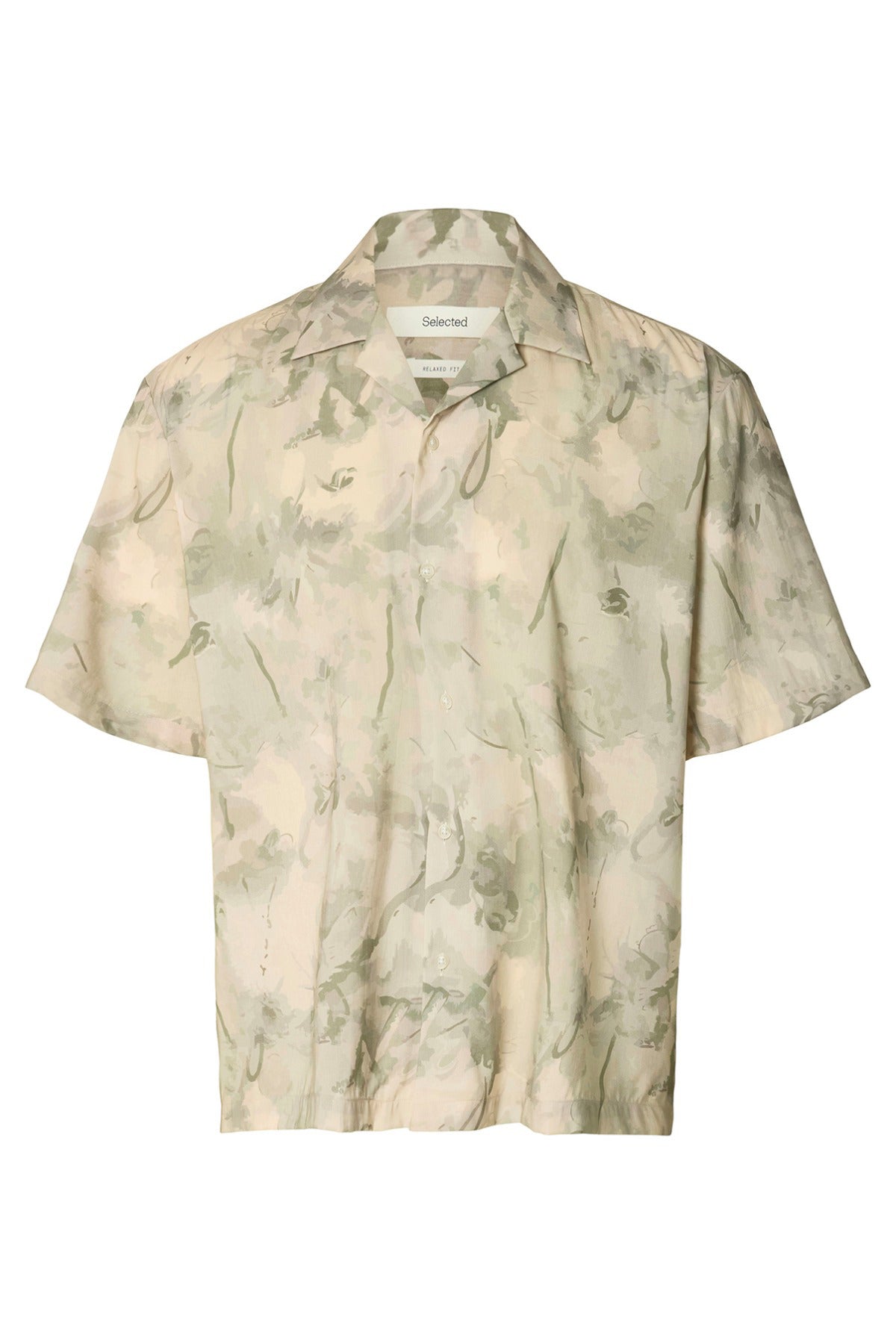 SLHRLXAIR MIX - Kortærmet blød skjorte