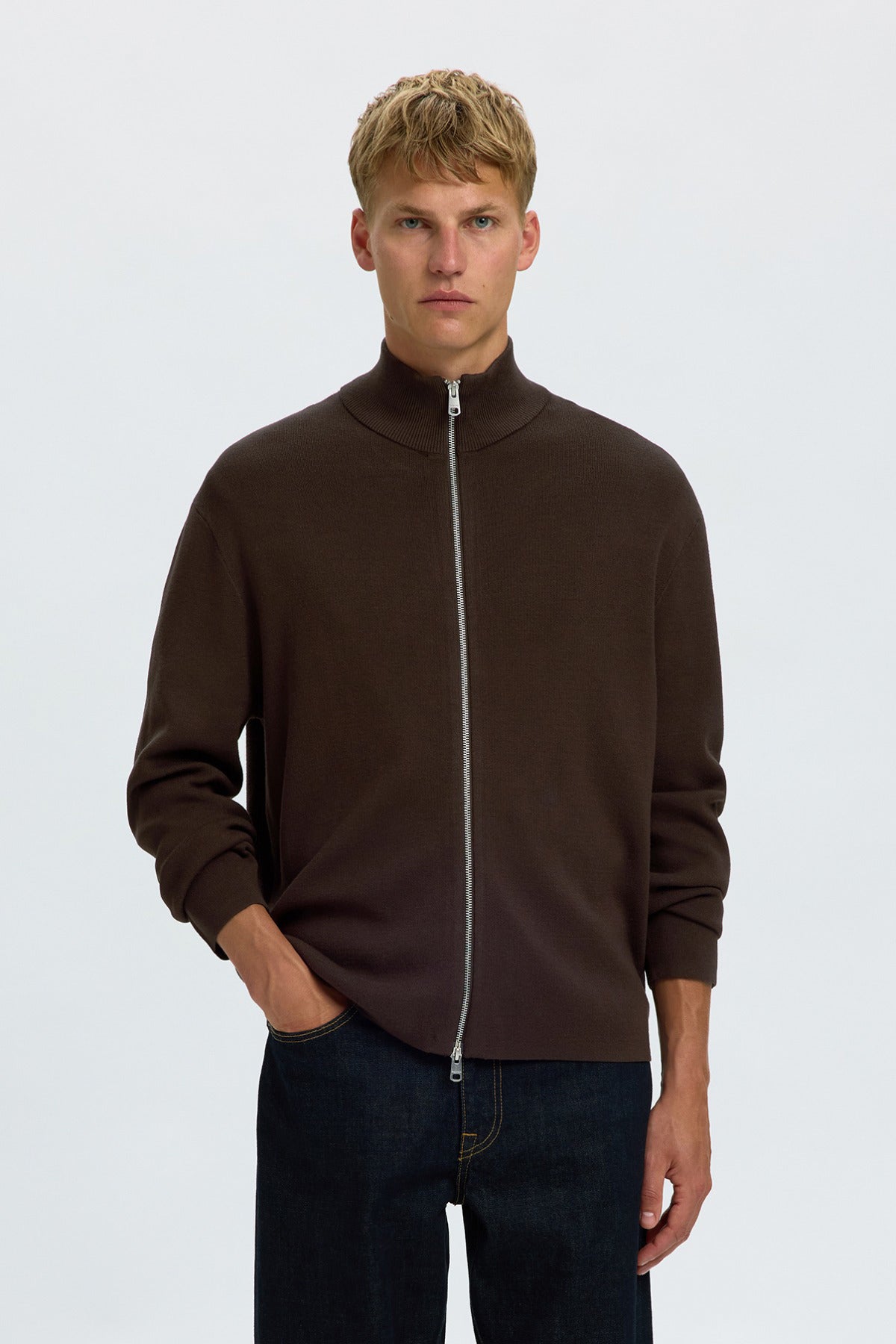 SLHTELLER - Cardigan i relaxed fit