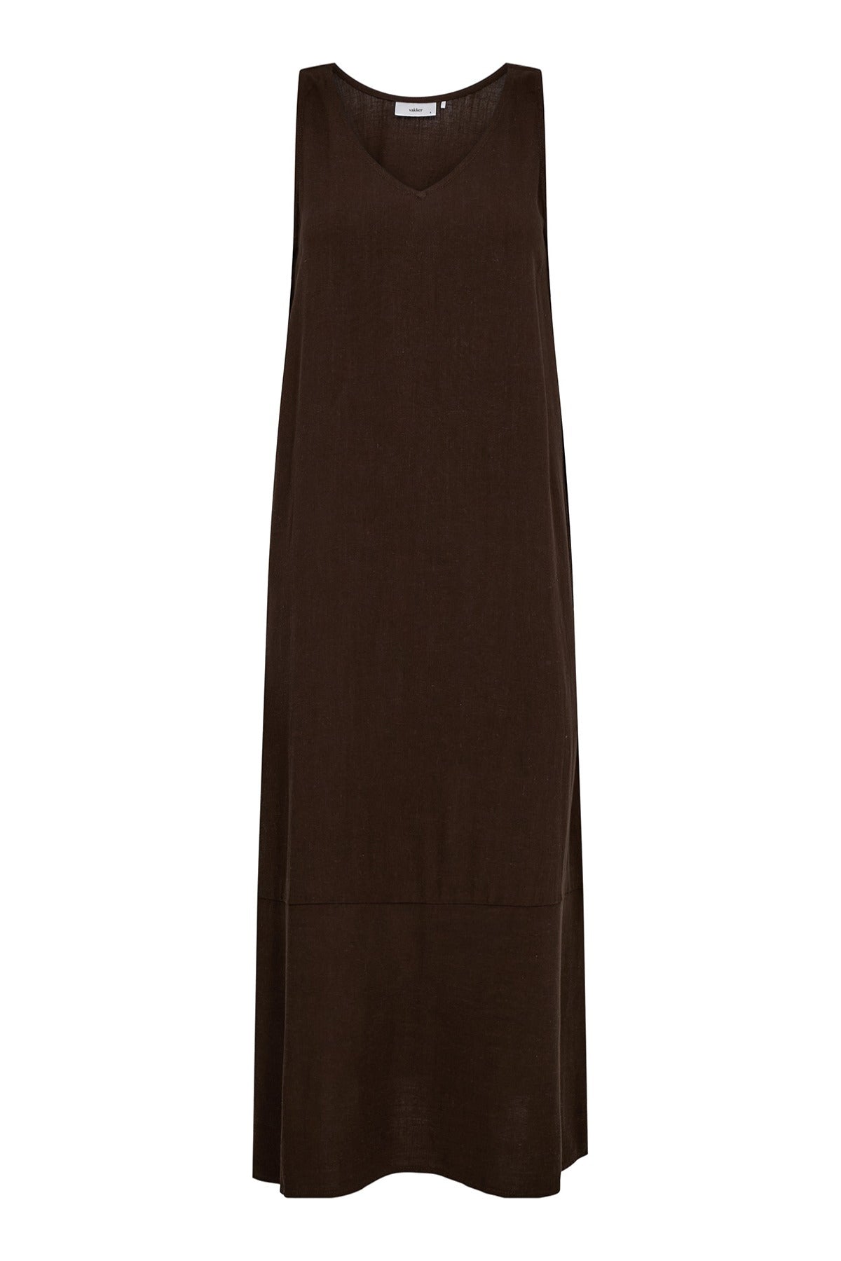 Paige - Lang kjole uden ærmer