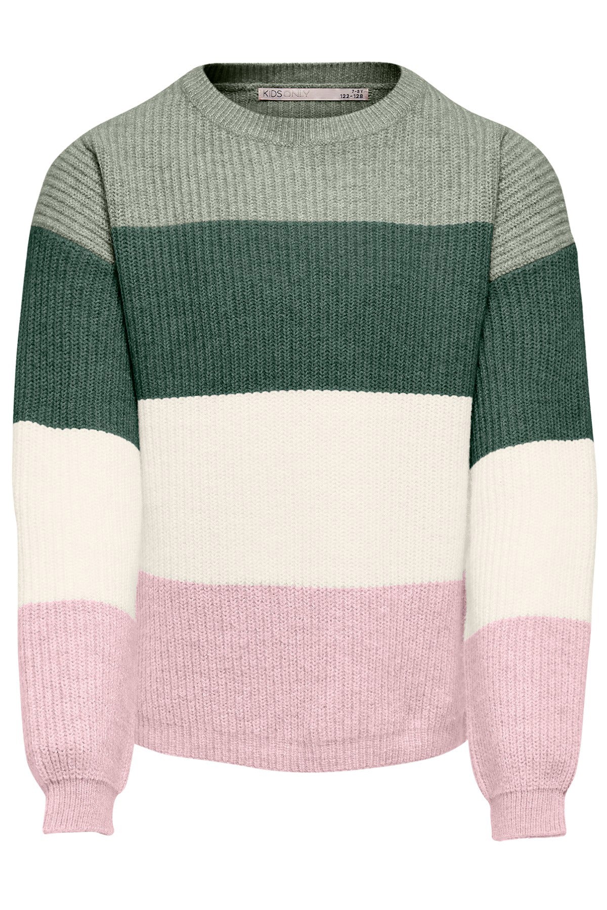 KIDS ONLY KOGSANDY L/S STRIPE PULLOVER KNT NOOS
