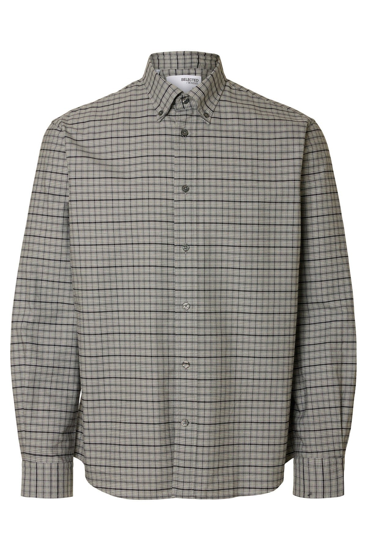 SELECTED HOMME SLHREGBLAKE OX CHECK BD LS SHIRT