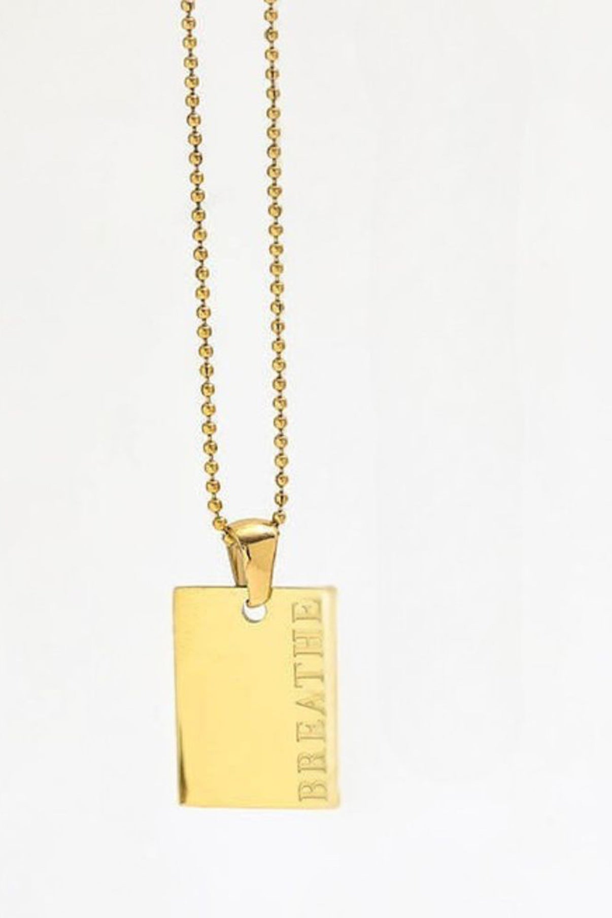 muun studios BREATHE Necklace - 18K Gold Plated