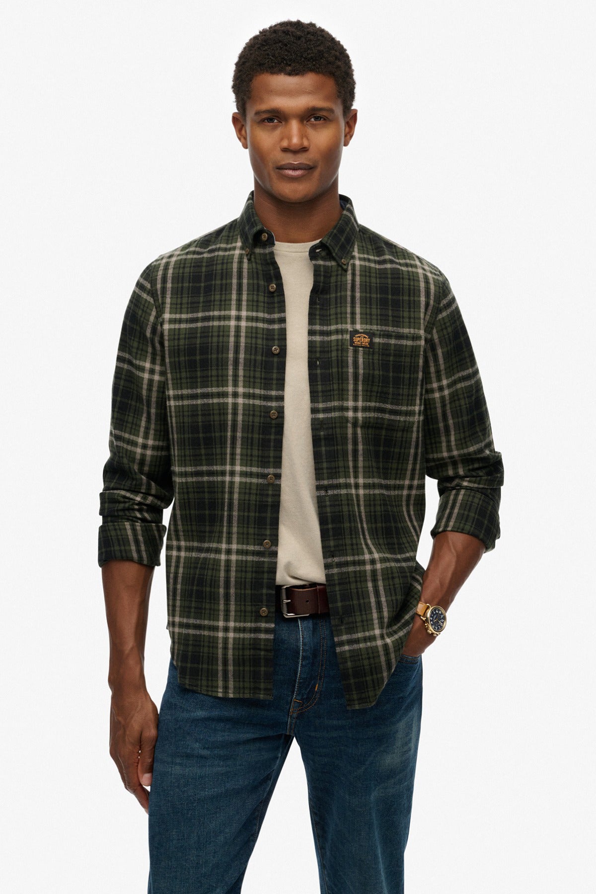 SUPERDRY L/S COTTON LUMBERJACK SHIRT