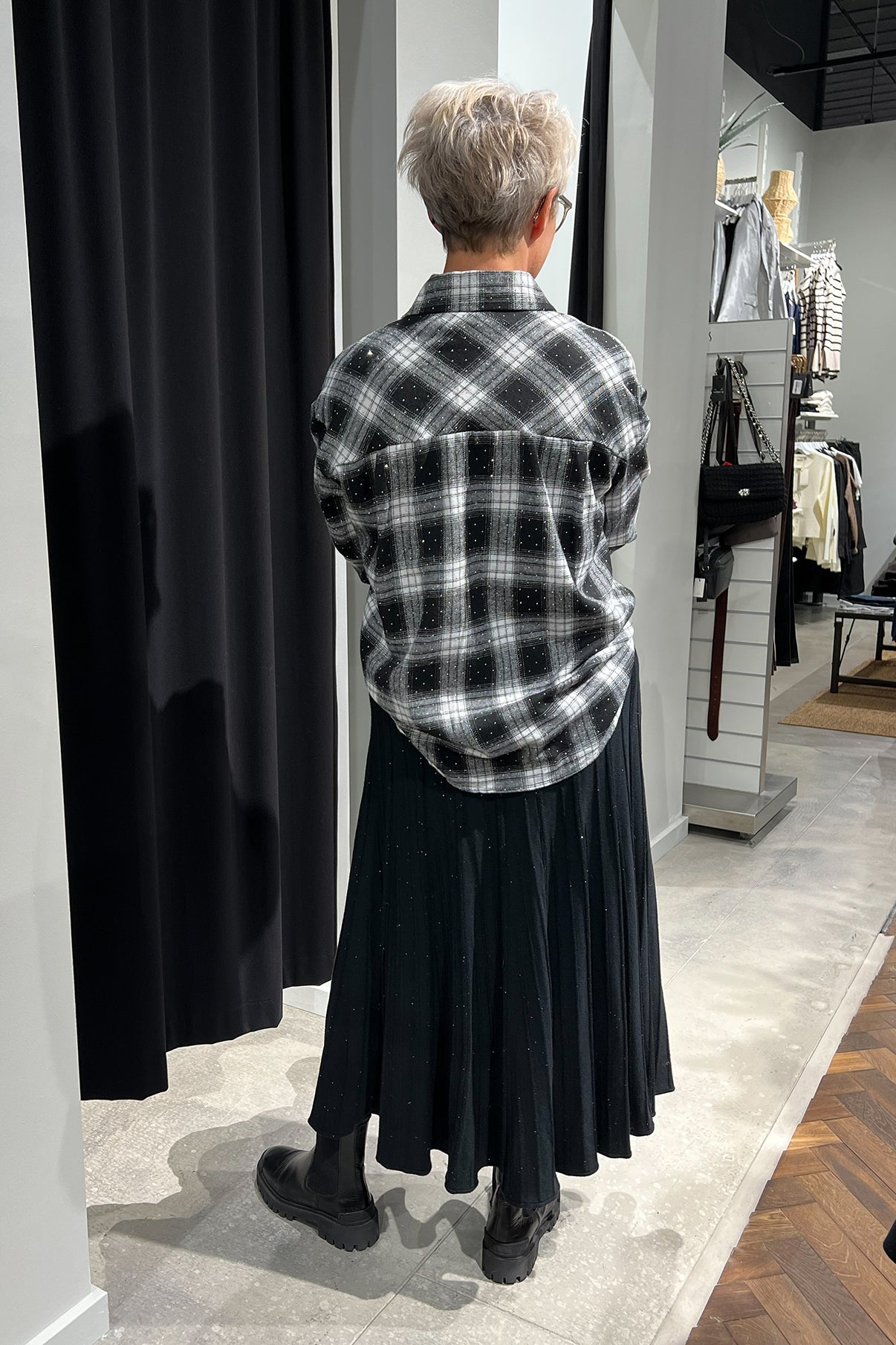 SKJORTE LUCY GLITTER