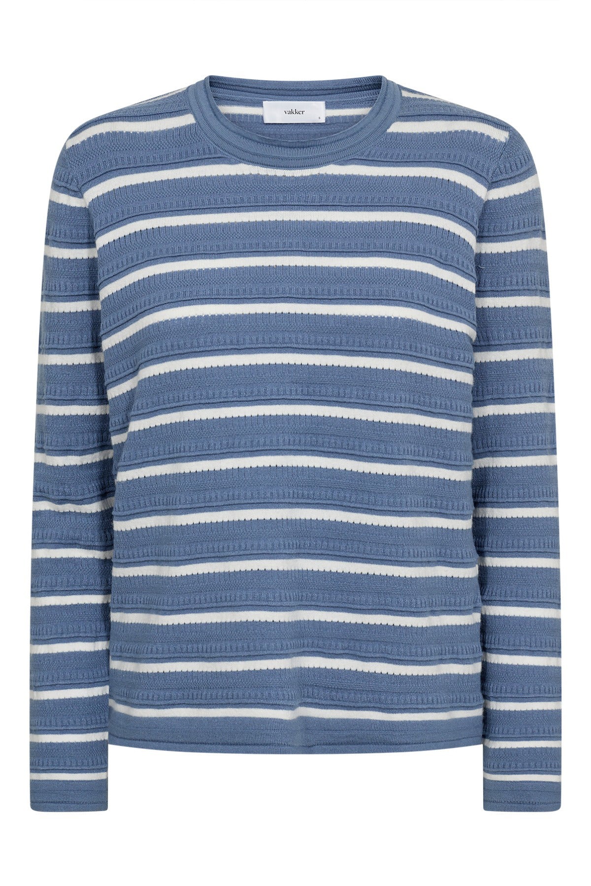 Val - uldstrik med struktur