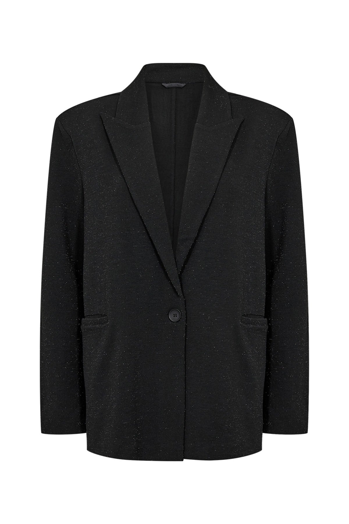 Adeline - Blazer med glimmereffekt og revers