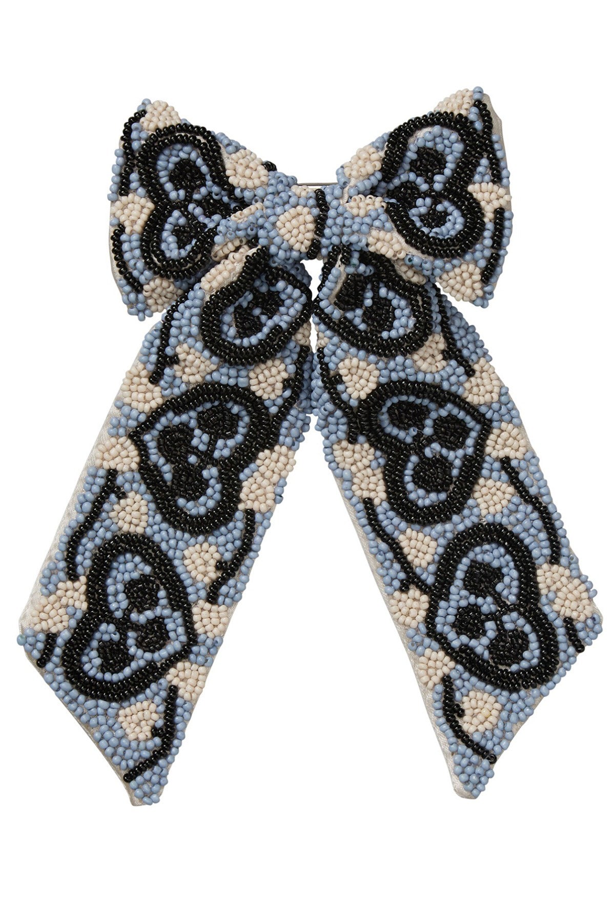 Becksöndergaard Hearty Beaded Bow Clip