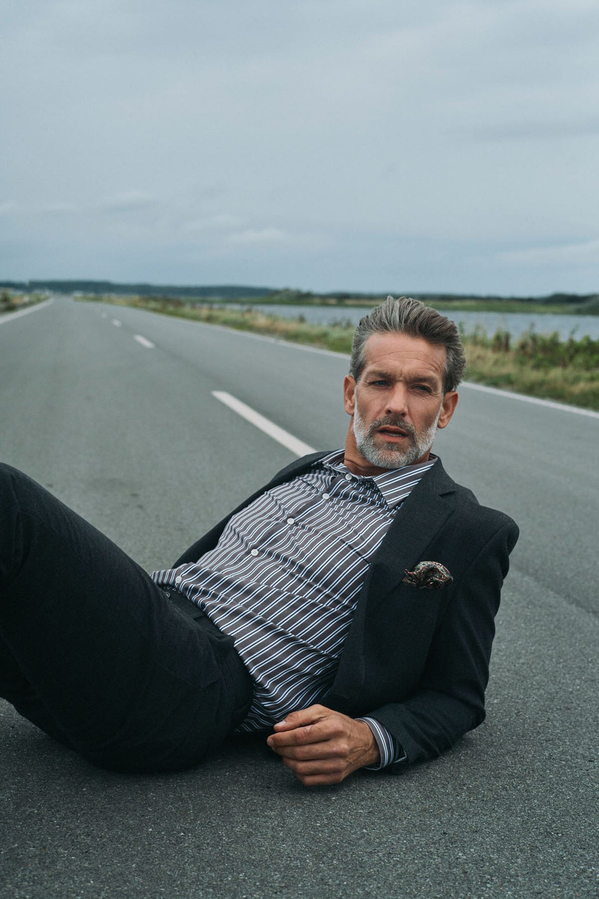 Marco jakkesæt - Klassisk blazer og bukser - After Dark
