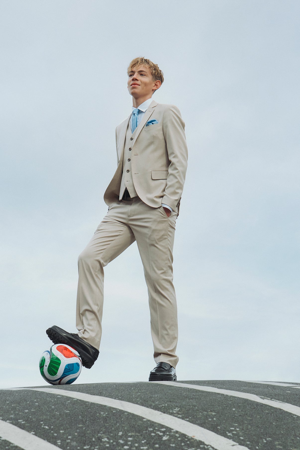 Marco junior - Vest med knaplukning