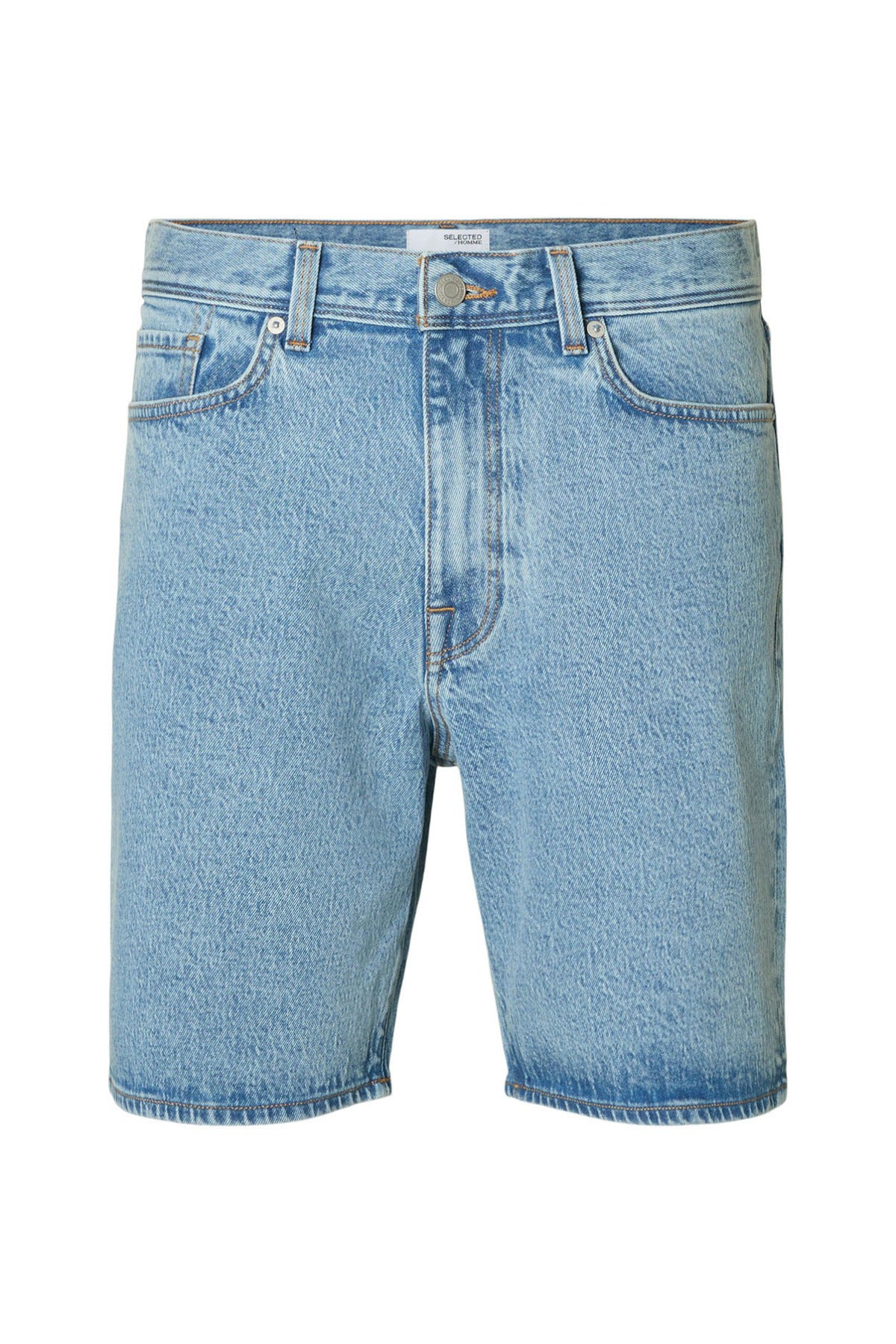 SELECTED HOMME SLHREG ALEX LIGHT BLUE DENIM SHORTS