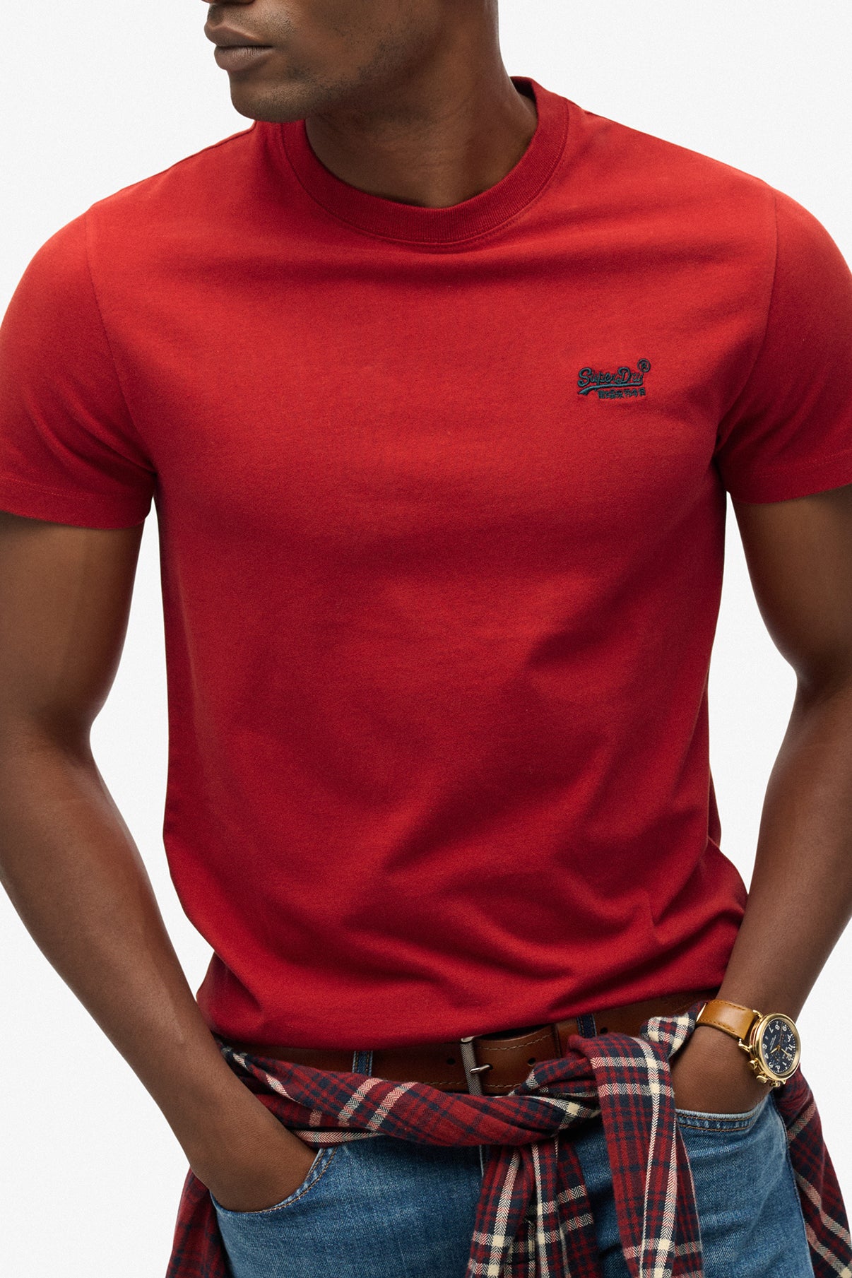 SUPERDRY ESSENTIAL LOGO EMB TEE