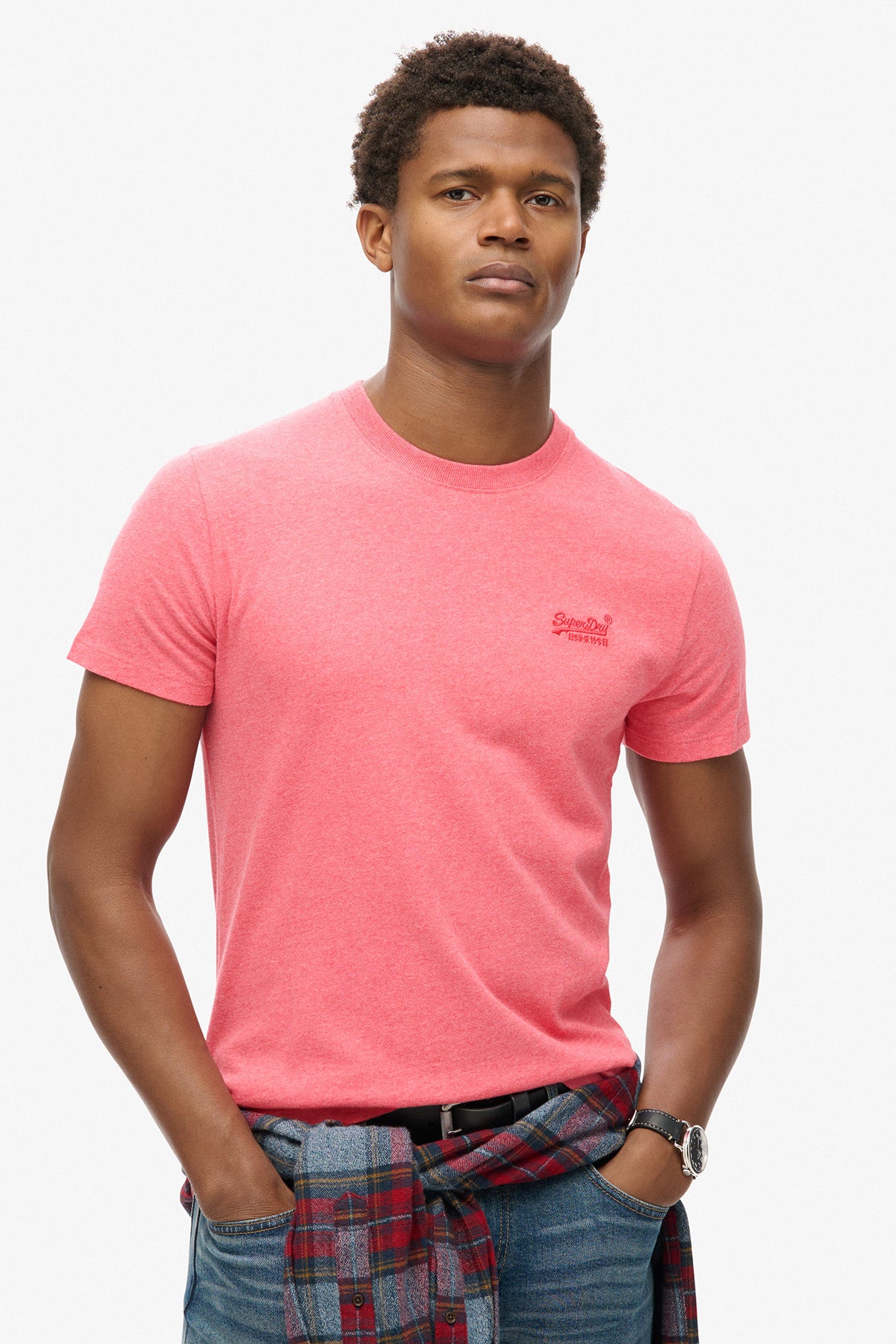 SUPERDRY ESSENTIAL LOGO EMB TEE