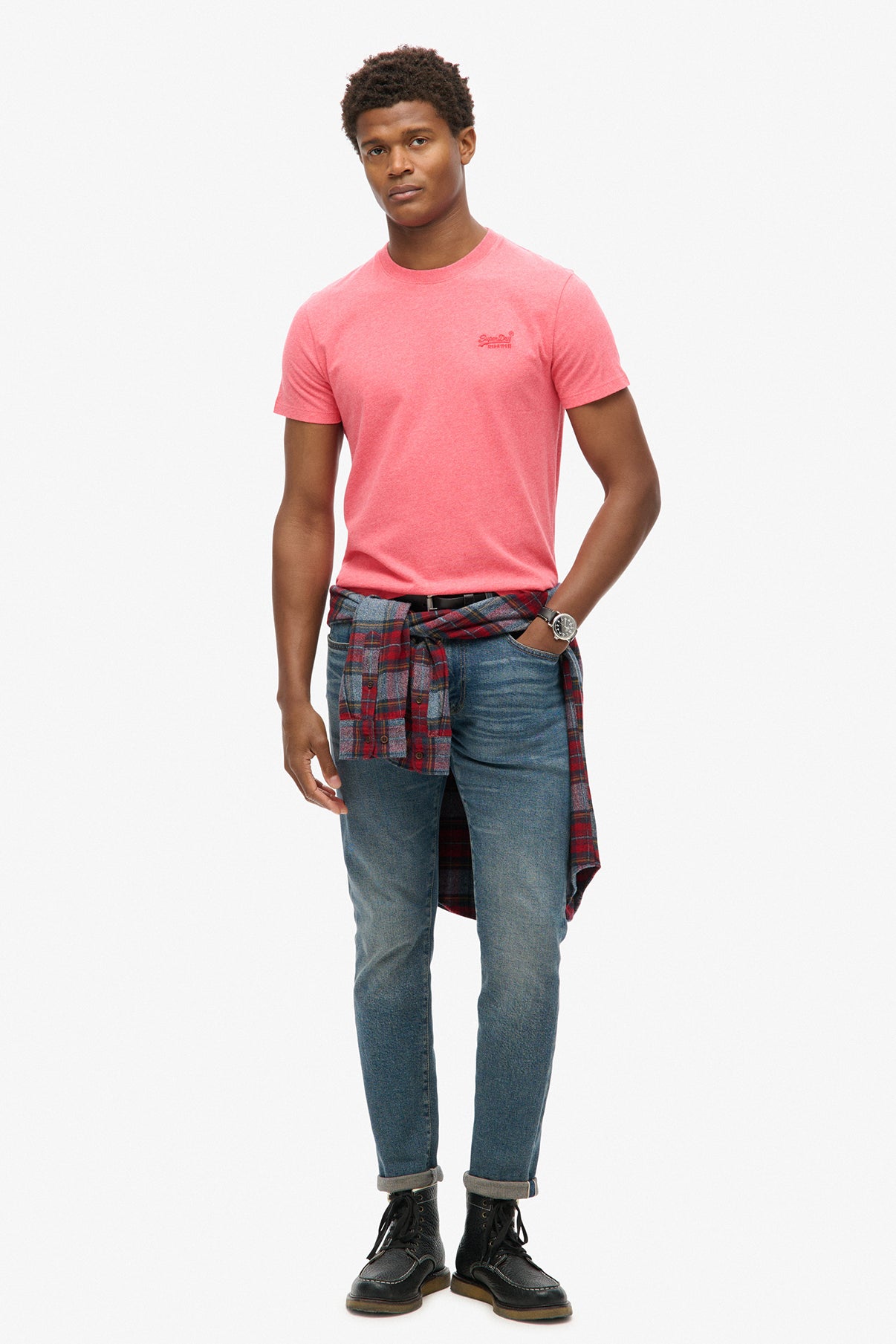 SUPERDRY ESSENTIAL LOGO EMB TEE