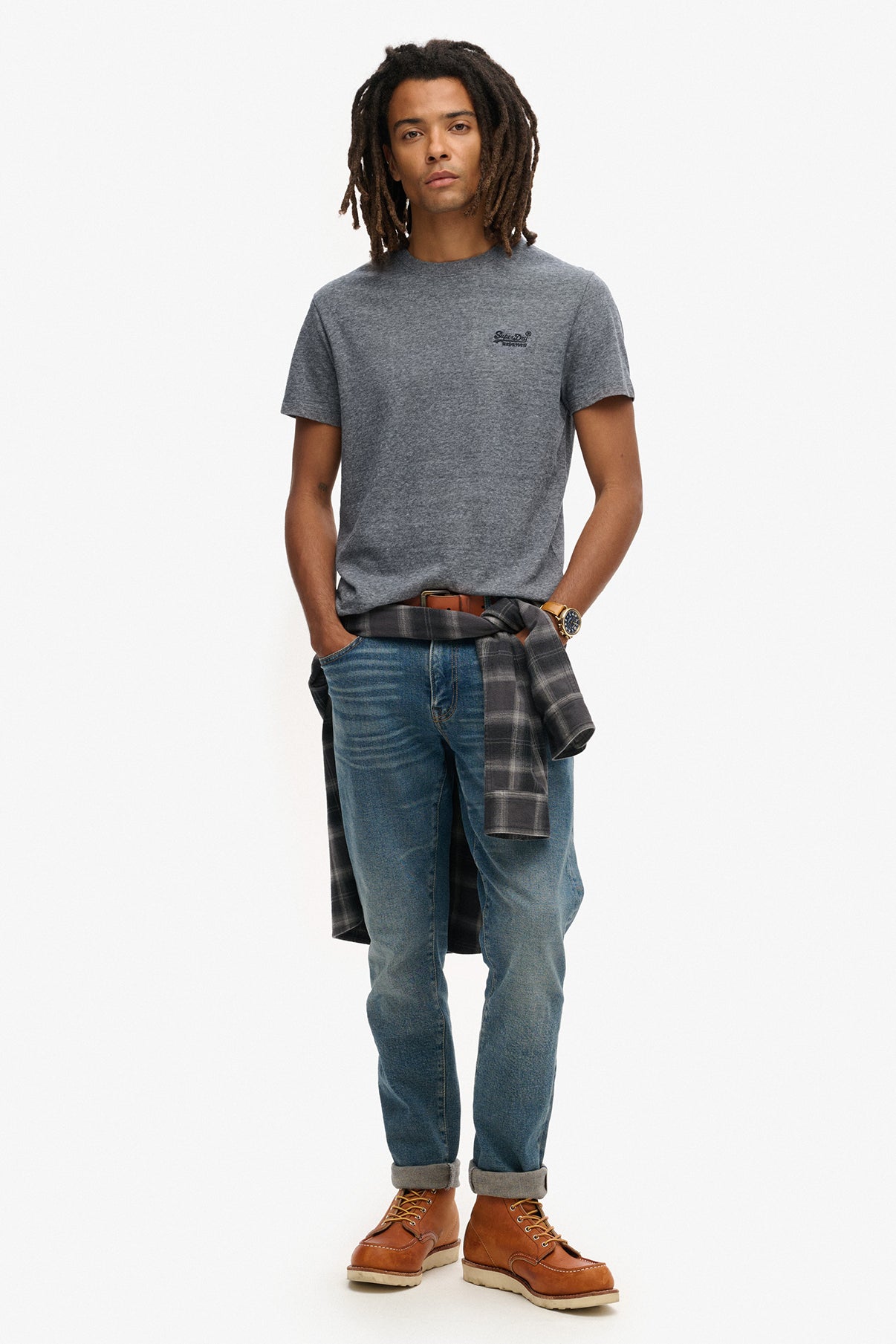 SUPERDRY ESSENTIAL LOGO EMB TEE