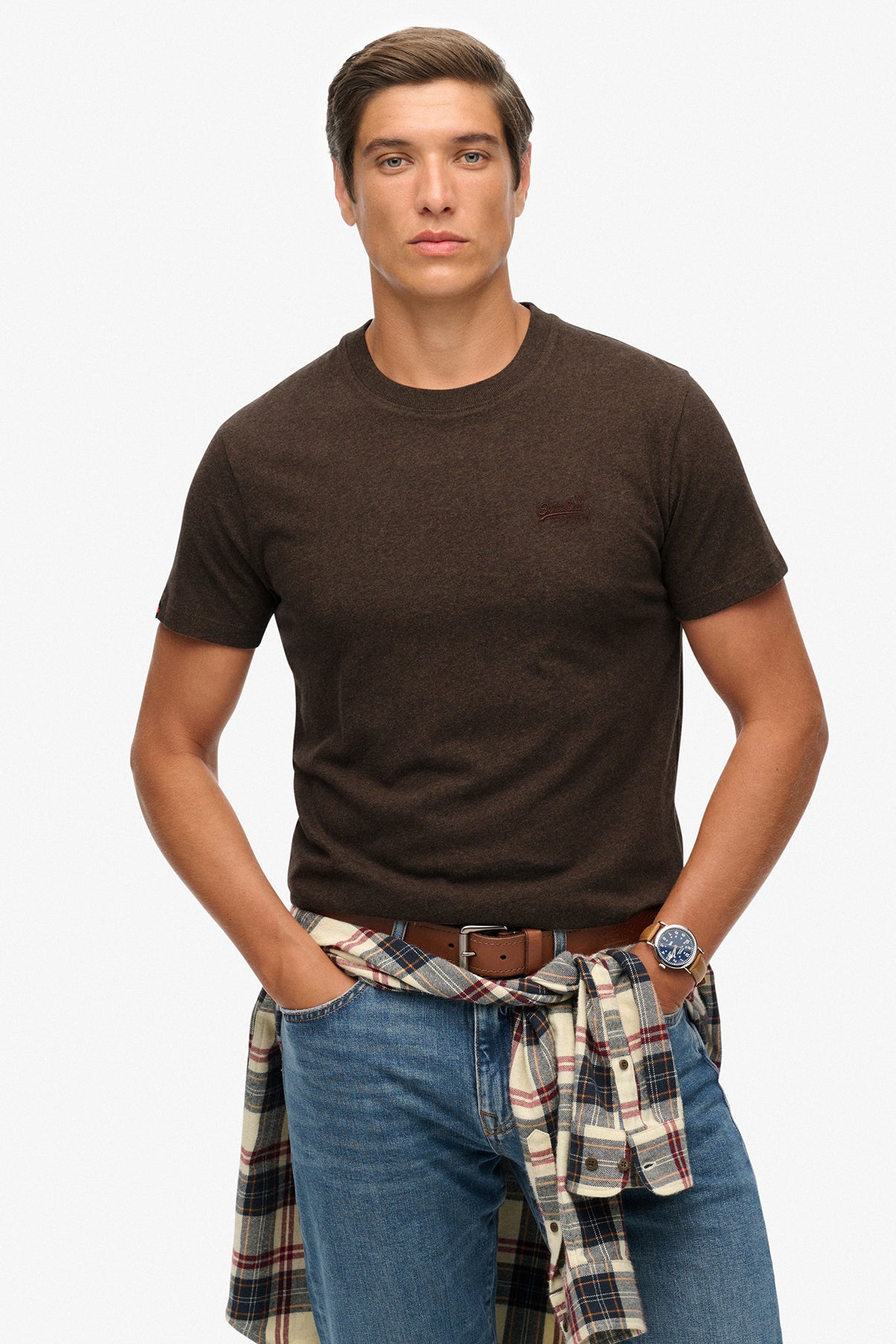 SUPERDRY ESSENTIAL LOGO EMB TEE