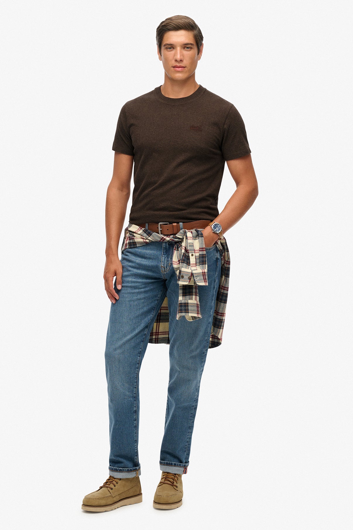 SUPERDRY ESSENTIAL LOGO EMB TEE