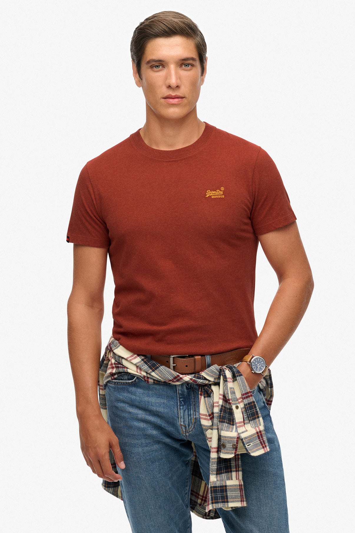 SUPERDRY ESSENTIAL LOGO EMB TEE