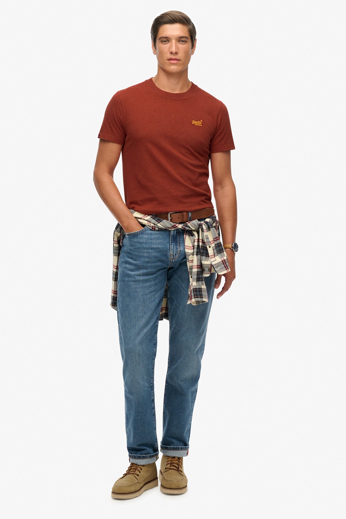 SUPERDRY ESSENTIAL LOGO EMB TEE