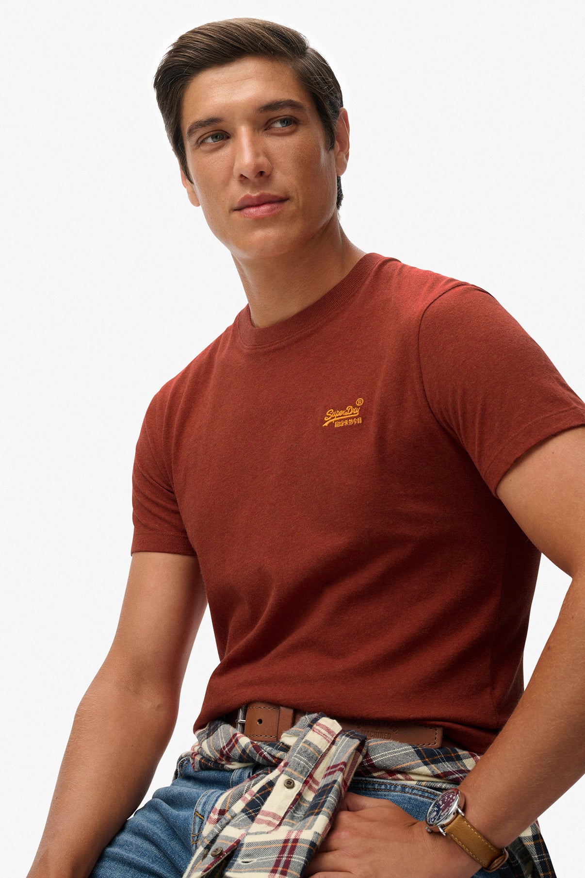 SUPERDRY ESSENTIAL LOGO EMB TEE