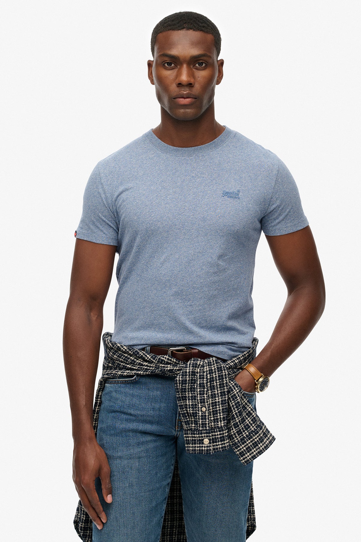 SUPERDRY ESSENTIAL LOGO EMB TEE