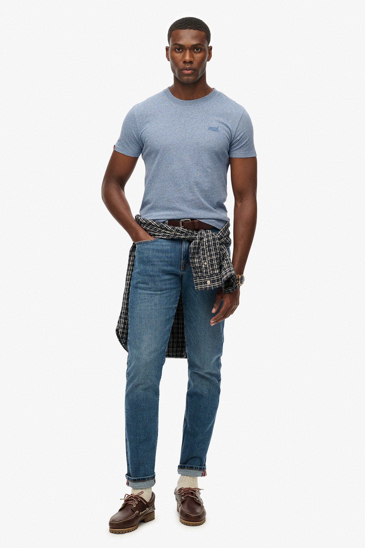 SUPERDRY ESSENTIAL LOGO EMB TEE