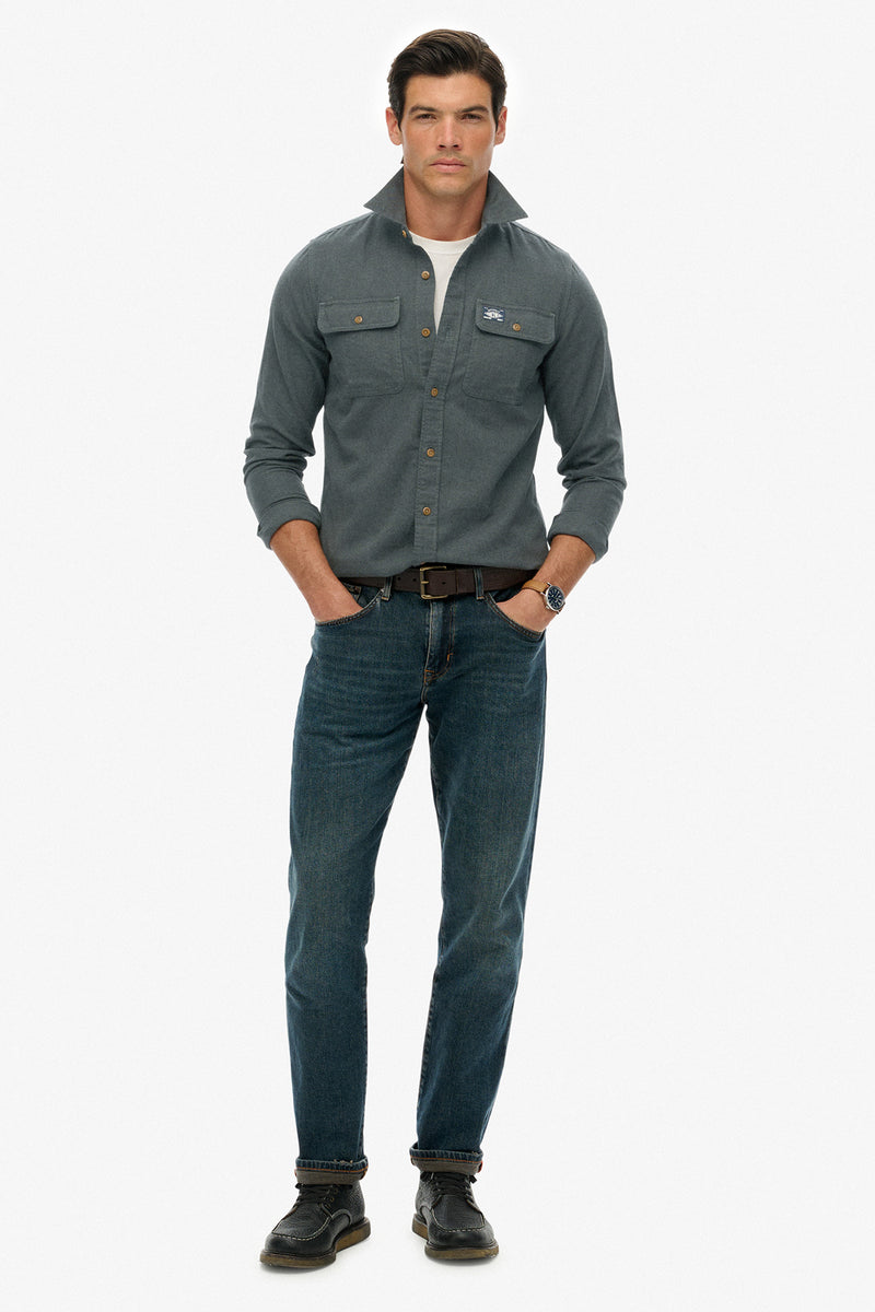 SUPERDRY FLANNEL WORKWEAR SHIRT