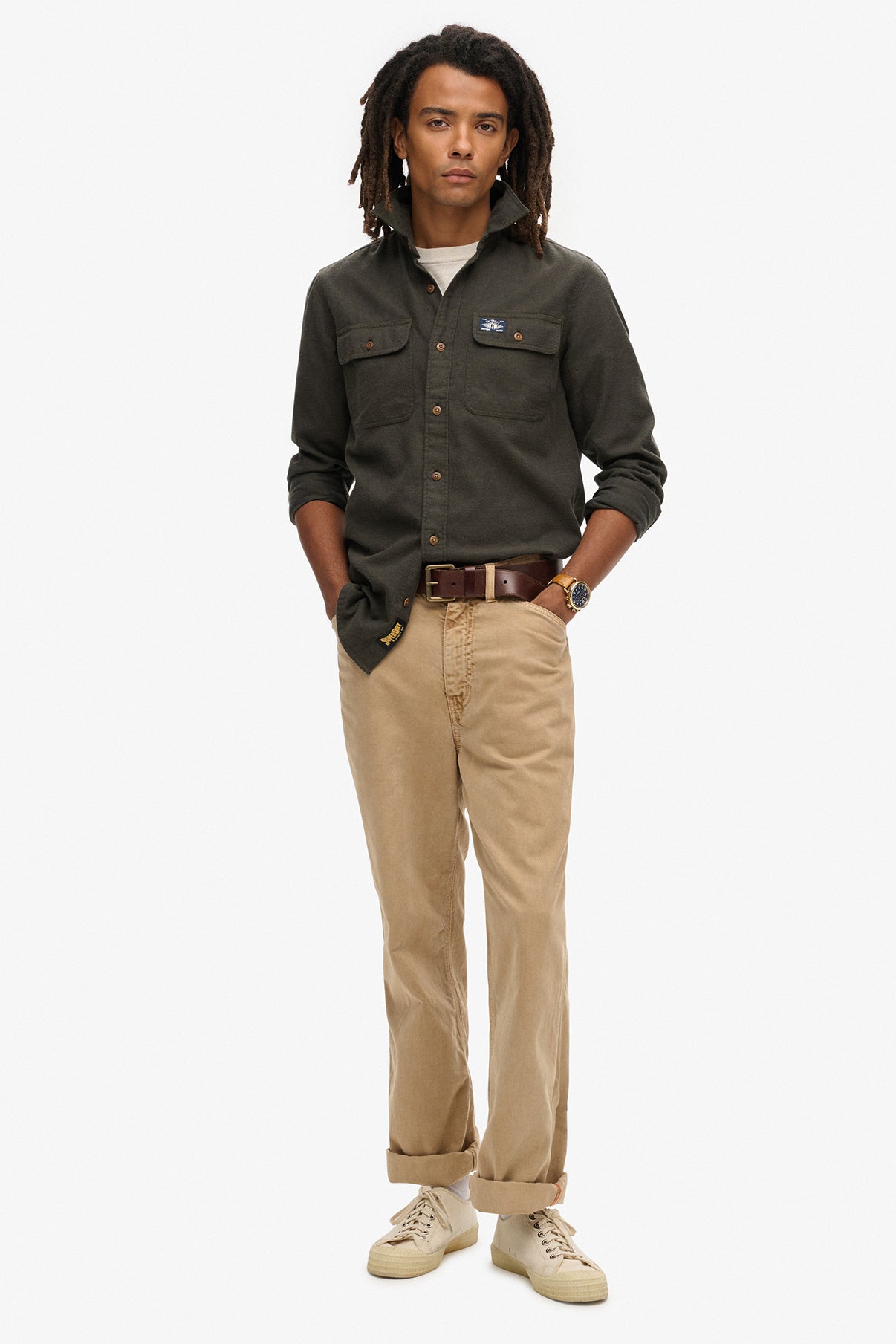 SUPERDRY FLANNEL WORKWEAR SHIRT