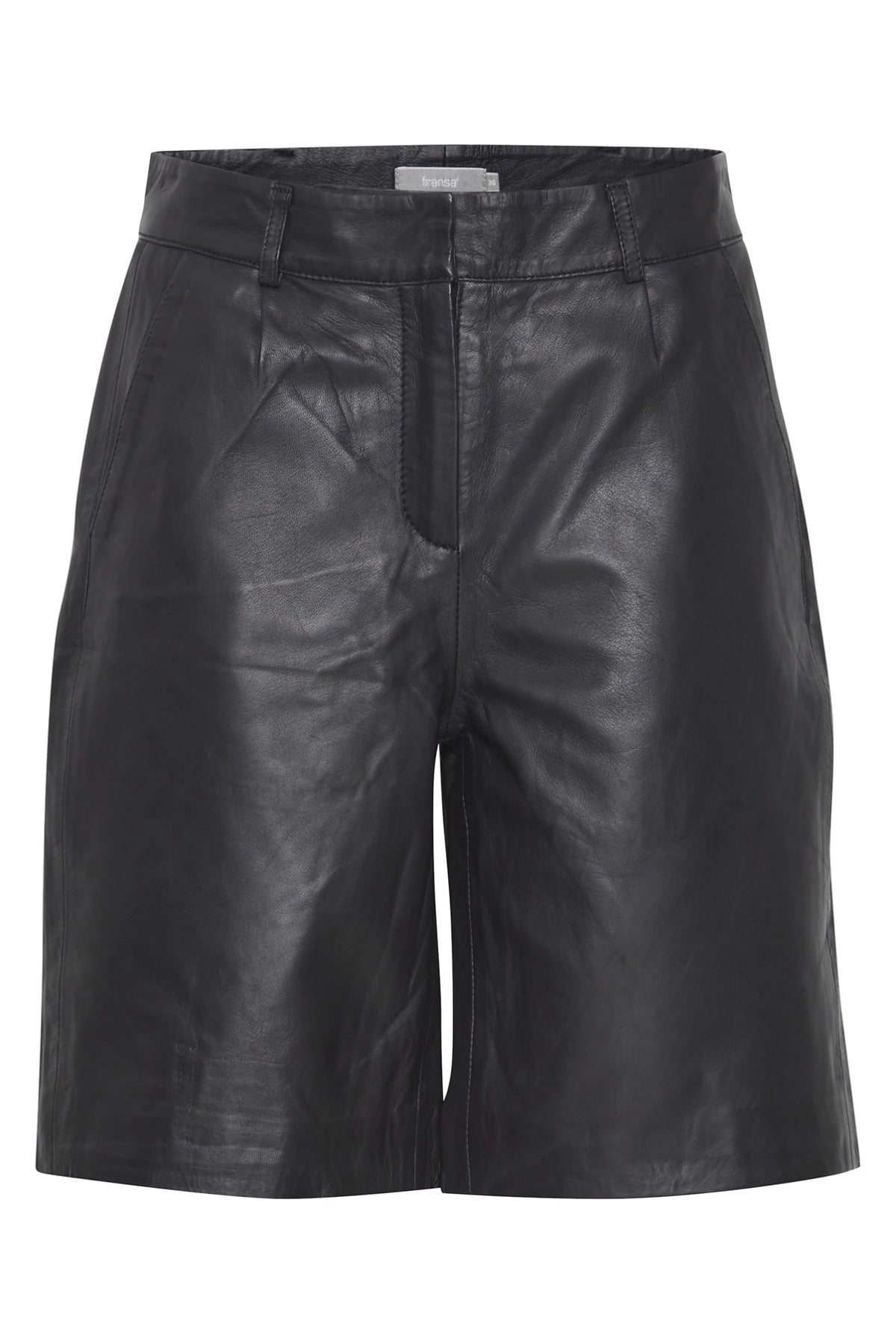 FRNALEATHER SHO 1 - Bermuda shorts i læder