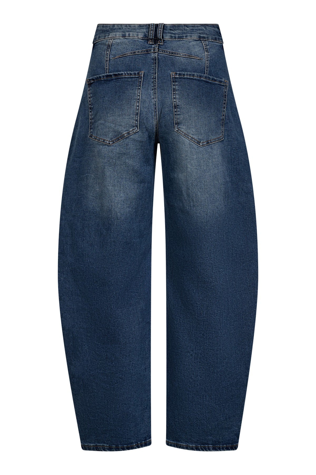 Jeans med barrel pasform