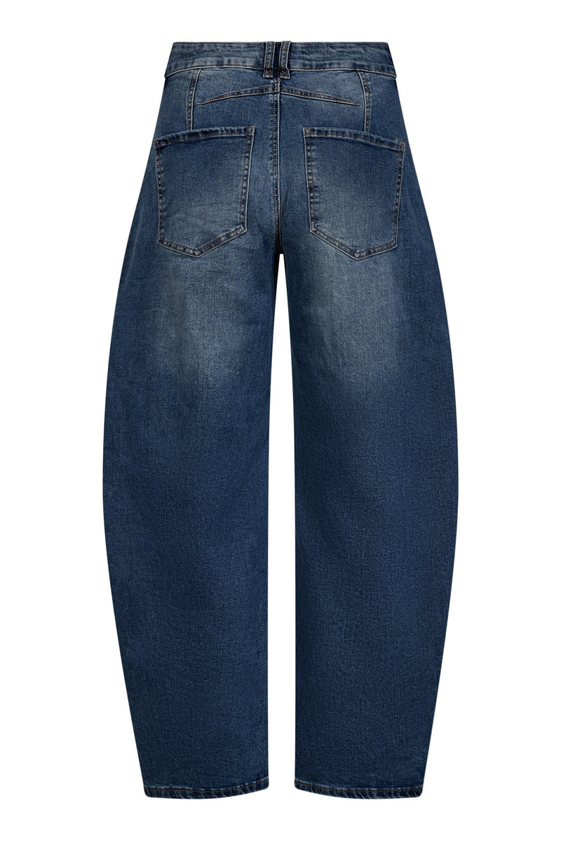 Jeans med barrel pasform