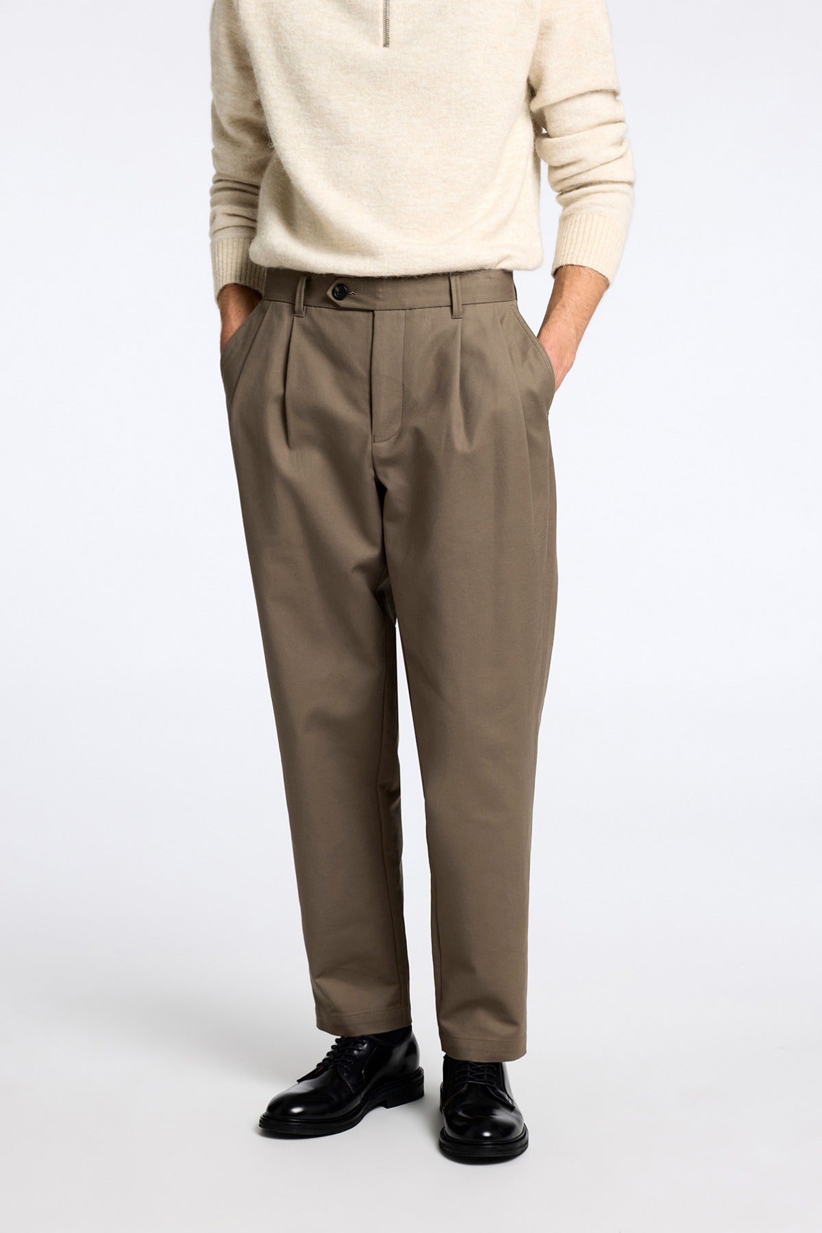 SELECTED HOMME SLH190-REGULAR TAPERED ADAM PLEAT PANT