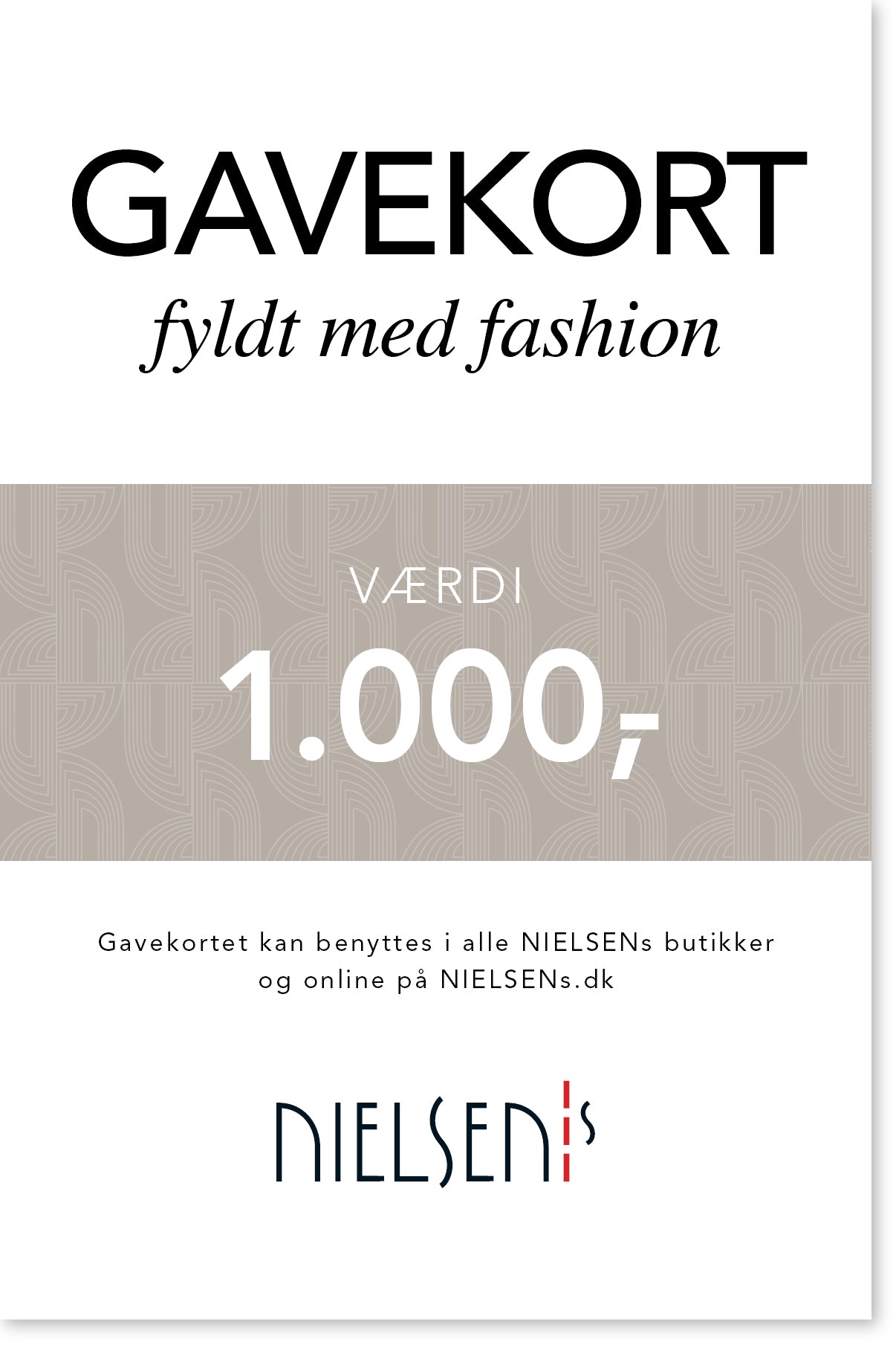 E-mail gavekort