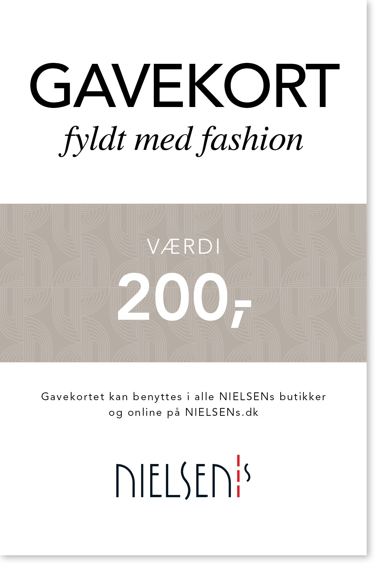 E-mail gavekort