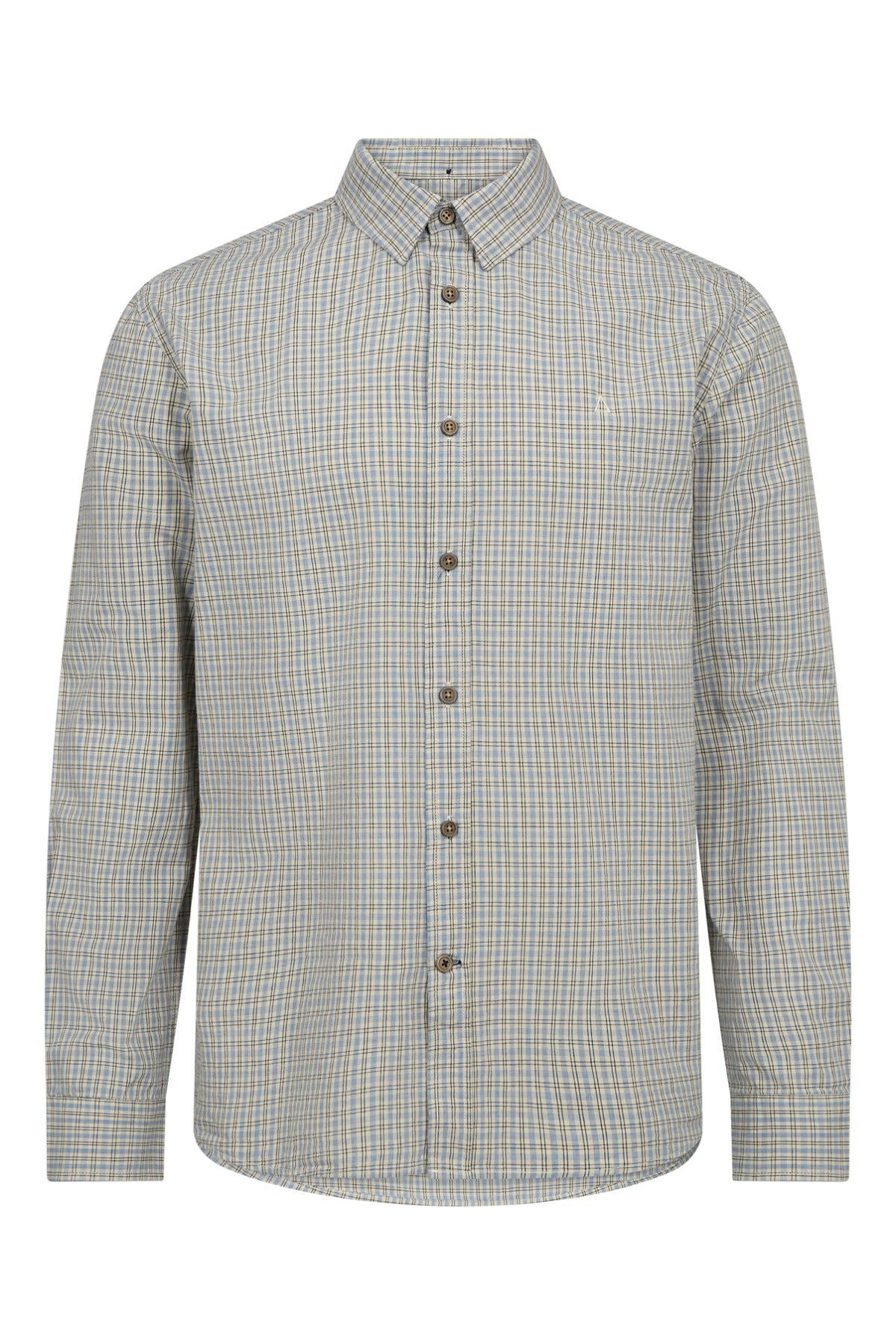 Ninja - Langærmet skjorte i struktureret materiale