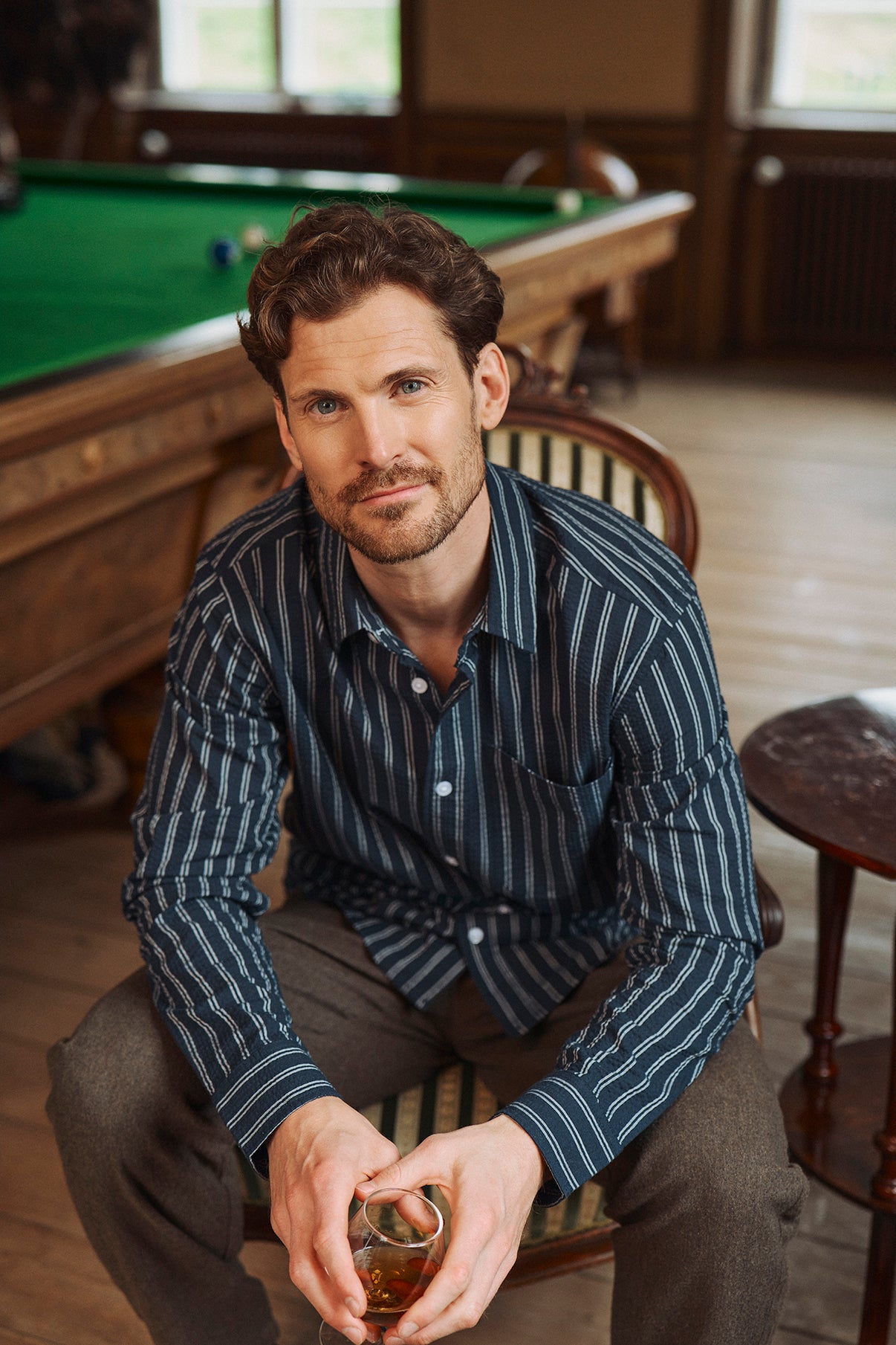 Linus - Skjorte i bæk og bølge